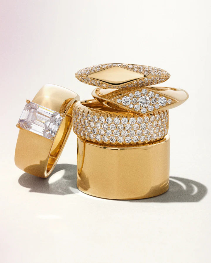 4Cs Diamond Jewelry ~ Bridal Ring Set