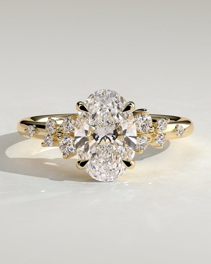 Lab Grown Cluster Ring