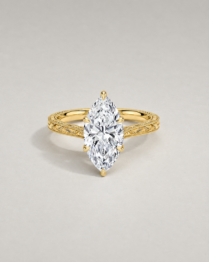 Moissanite Solitaire Rings