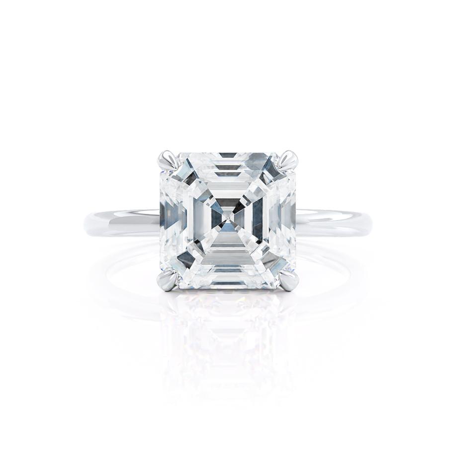 Hidden Halo Engagement Ring