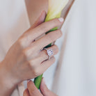 round-shaped-moissanite-halo-engagement-ring-2