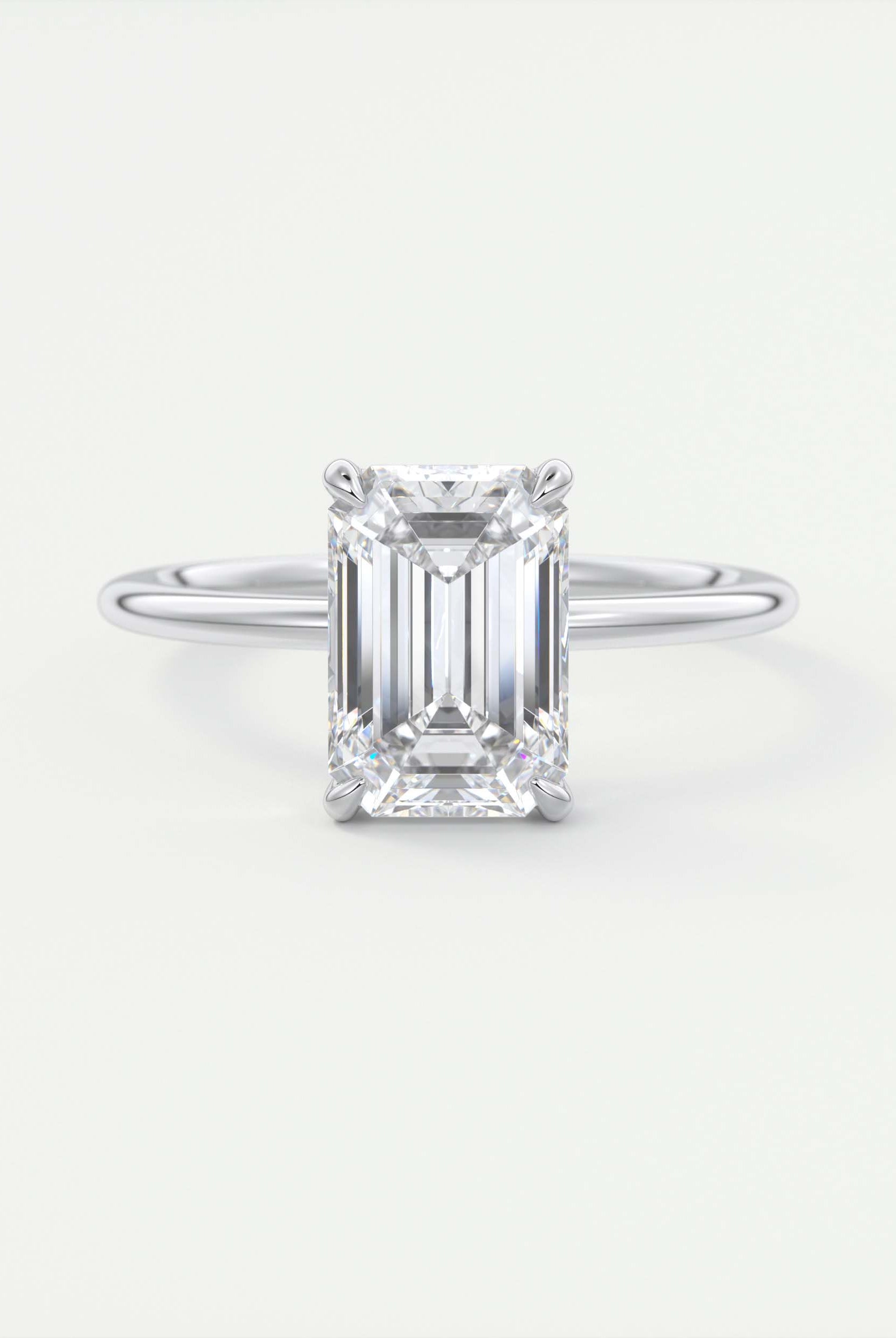 Moissanite wedding jewelry for groom's grandmother's outfit