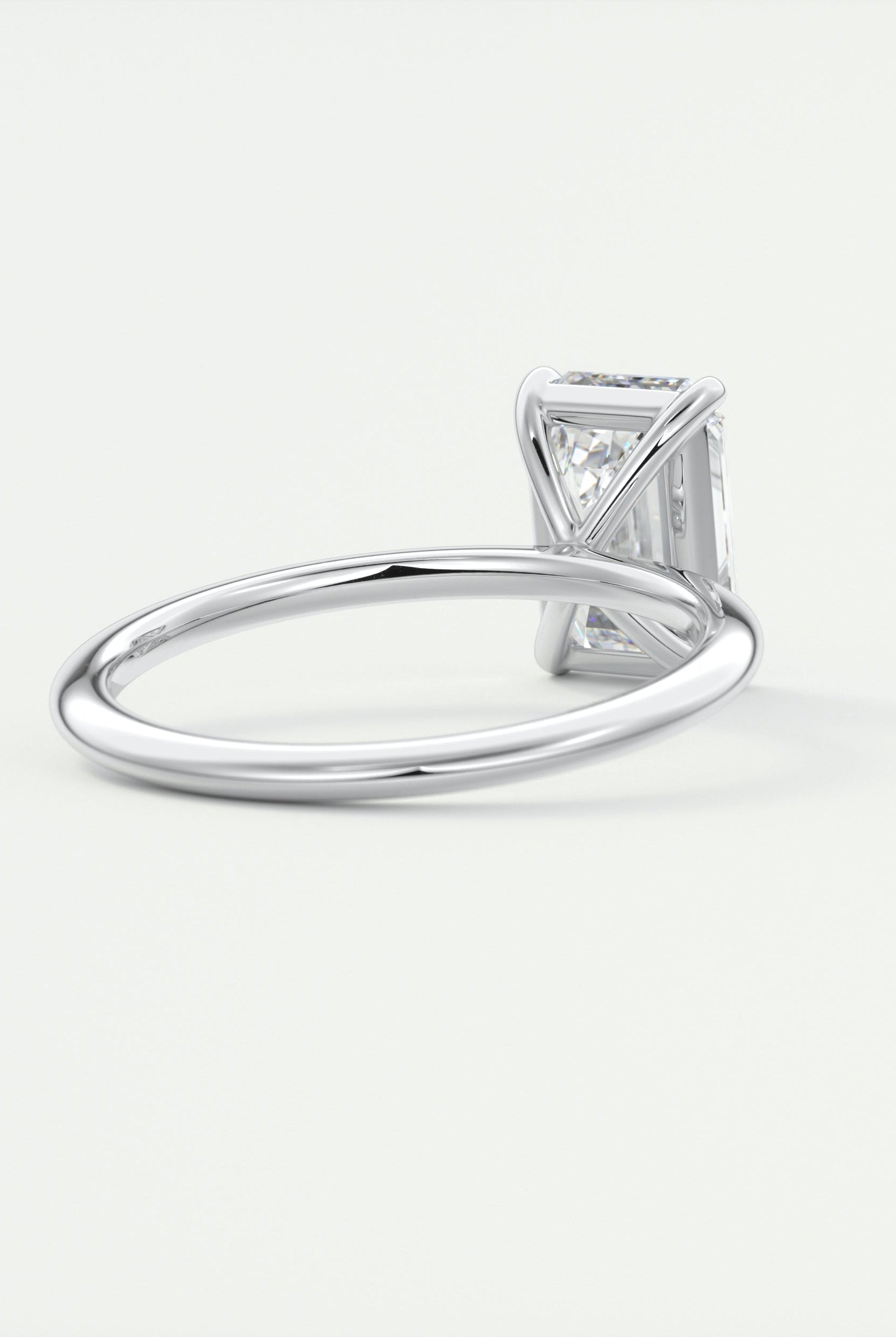 Moissanite wedding jewelry for step-grandmother's outfit