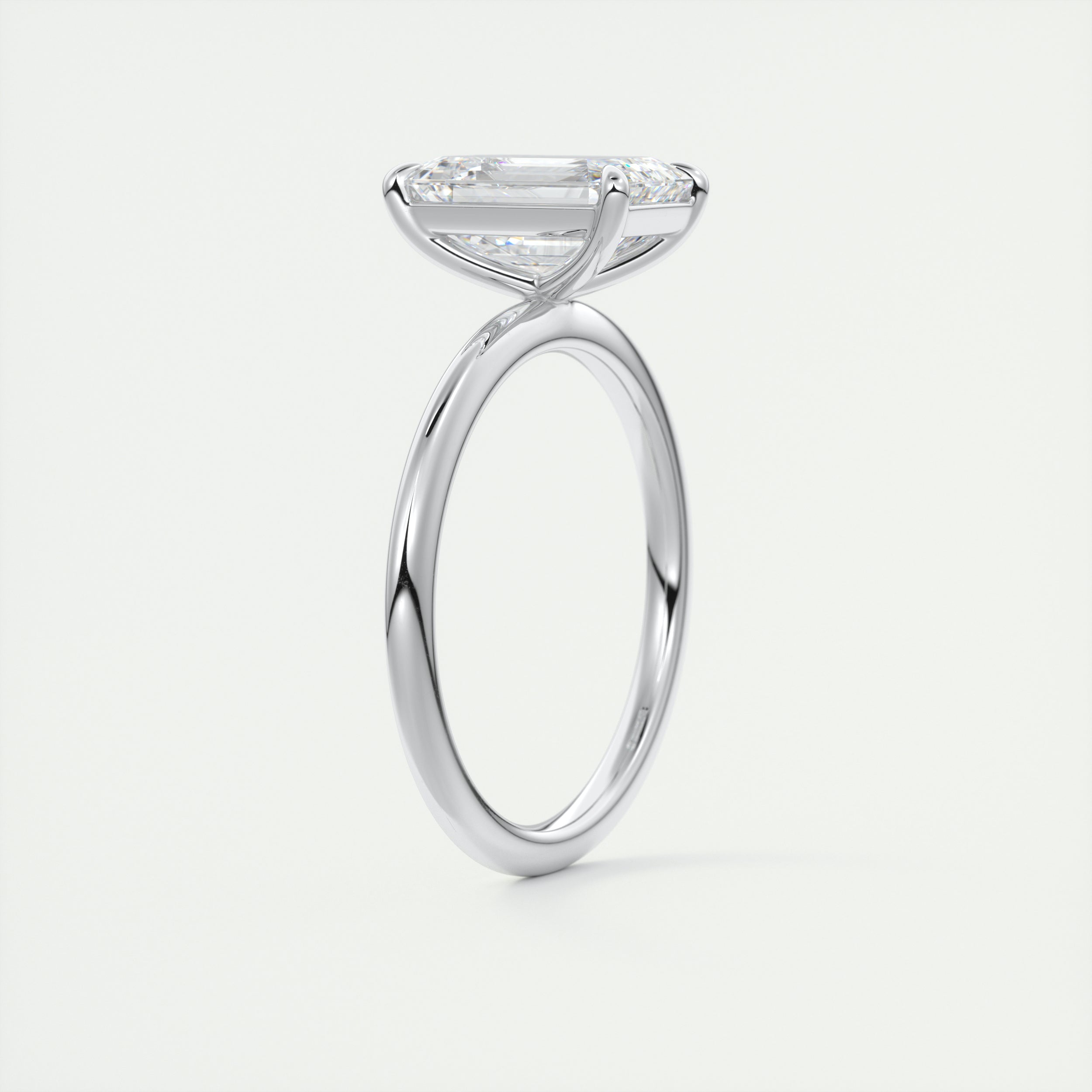 Moissanite wedding jewelry for maid of honor's outfit