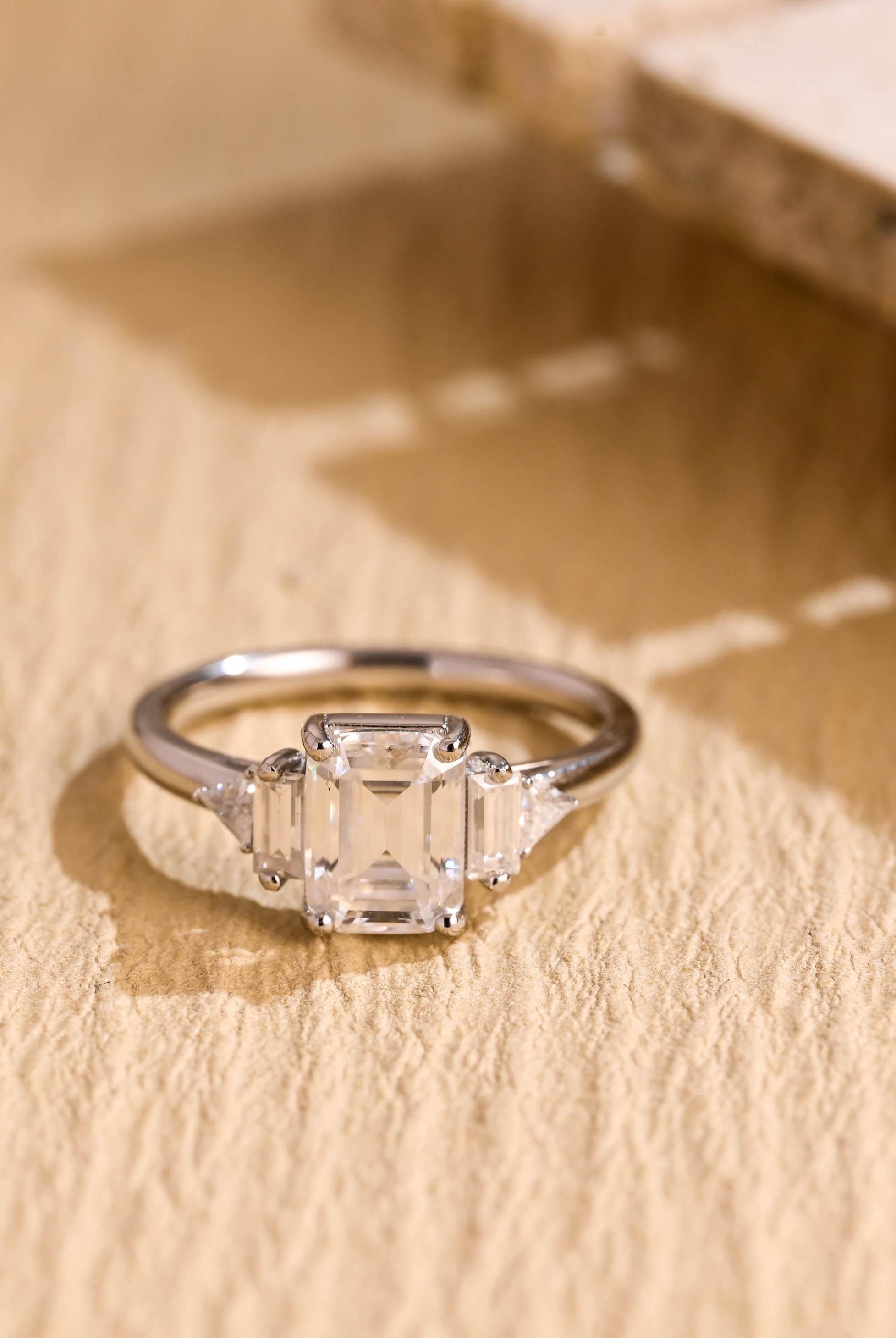 Five Stone Moissanite Ring