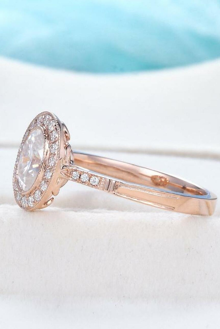 Rose Gold Engagement Ring