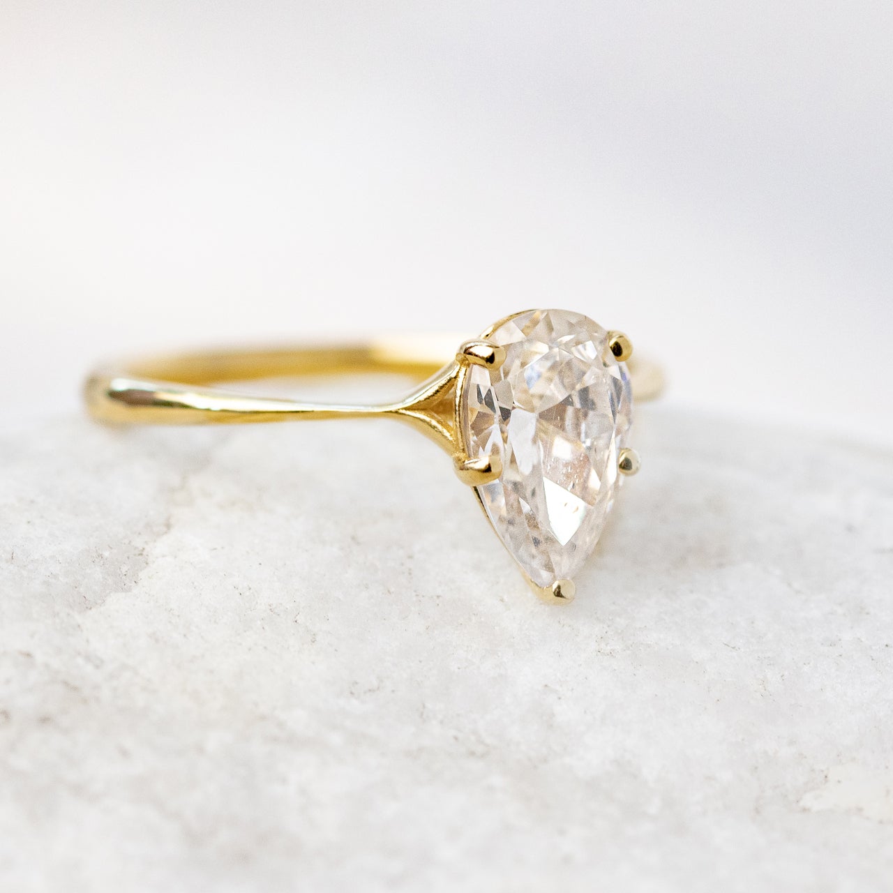 Moissanite Bridal Ring