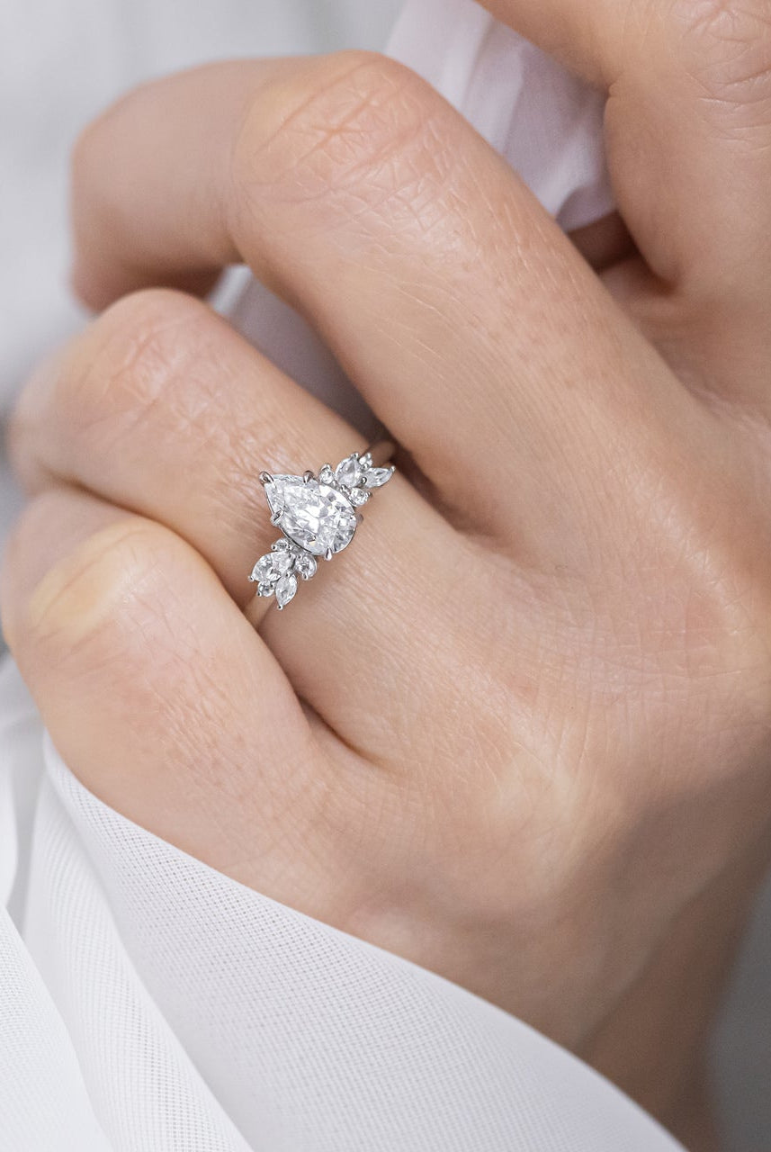 Pear Cut Engagement Ring