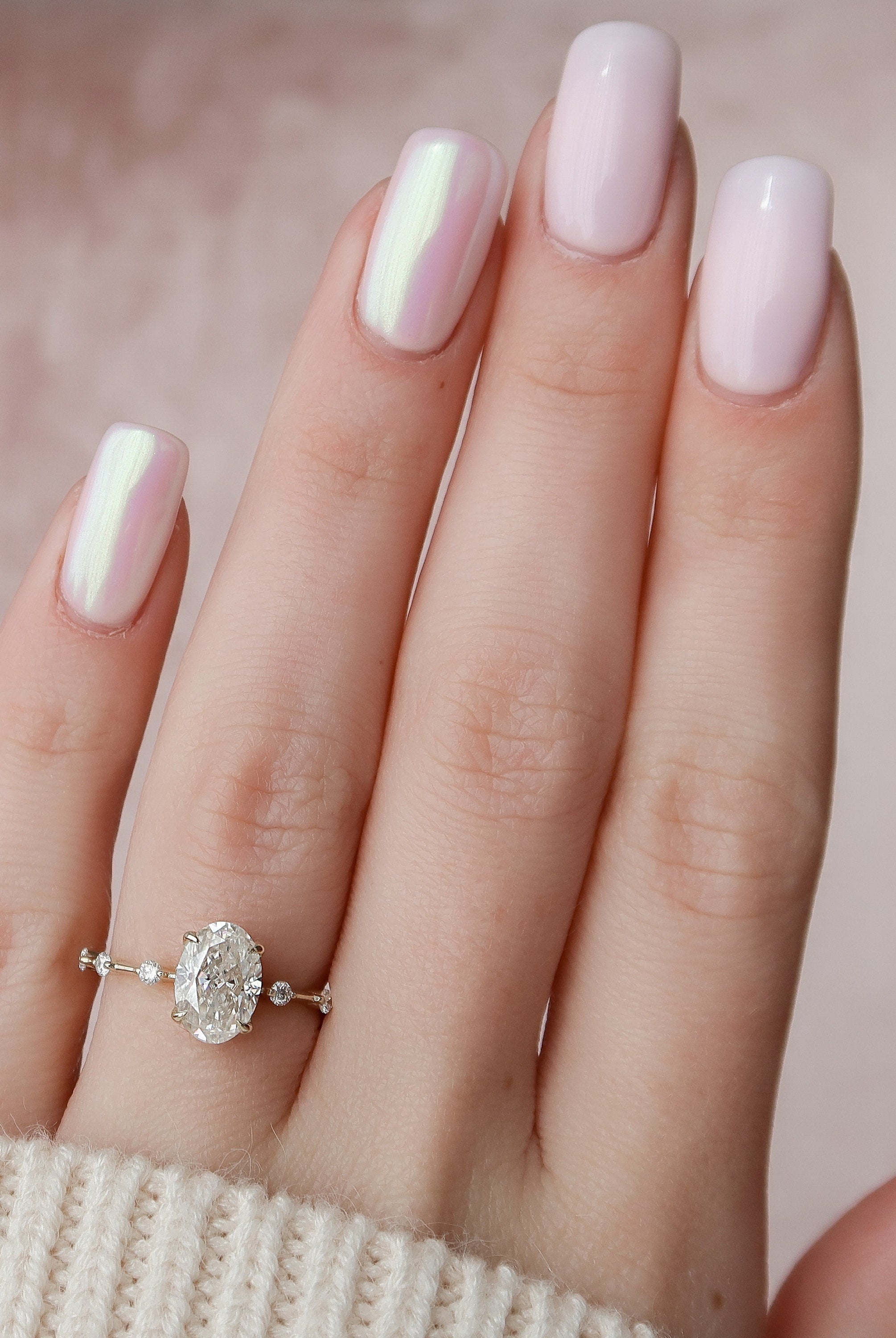 1.50CT Moissanite Engagement Ring