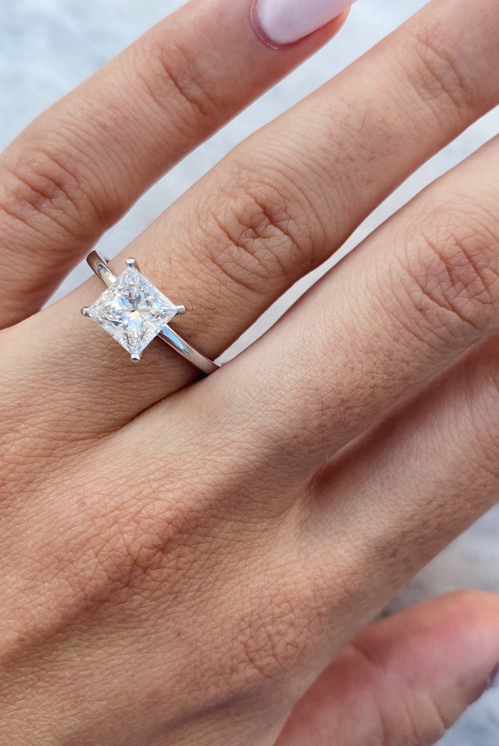 Moissanite Ring for Women