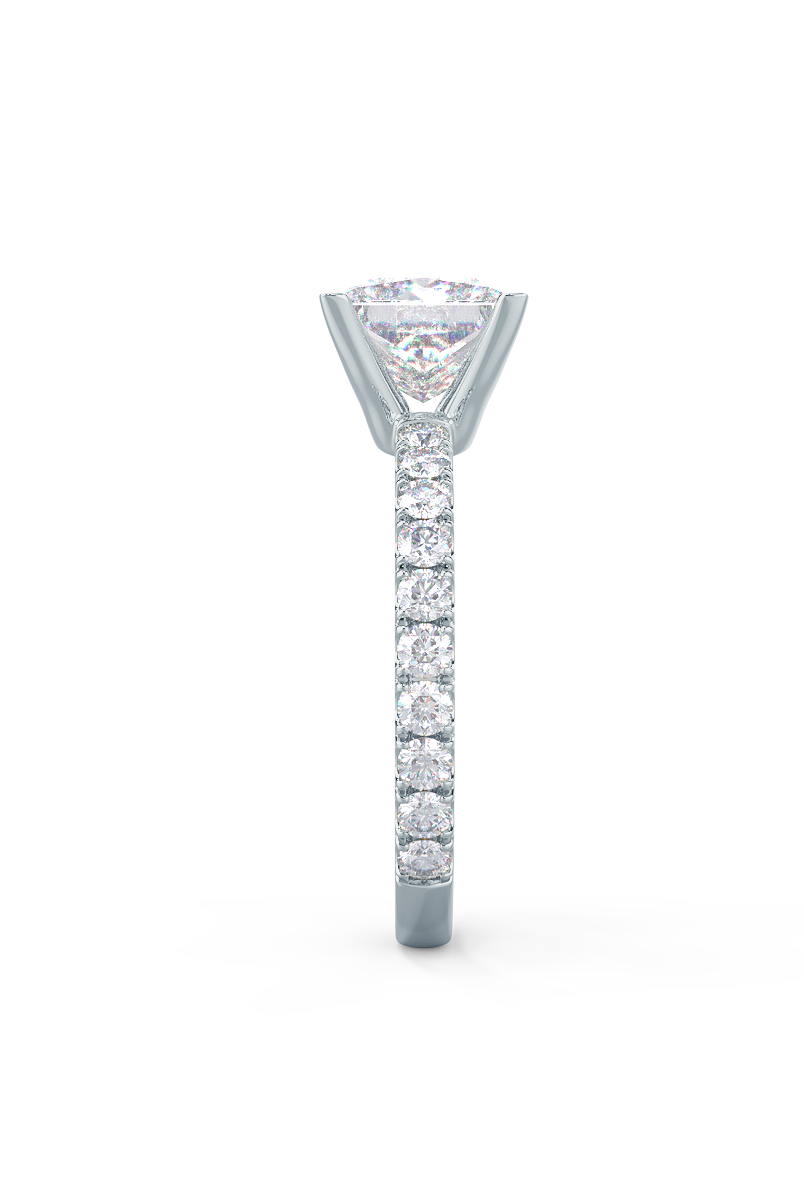 Moissanite Engagement Ring for Her