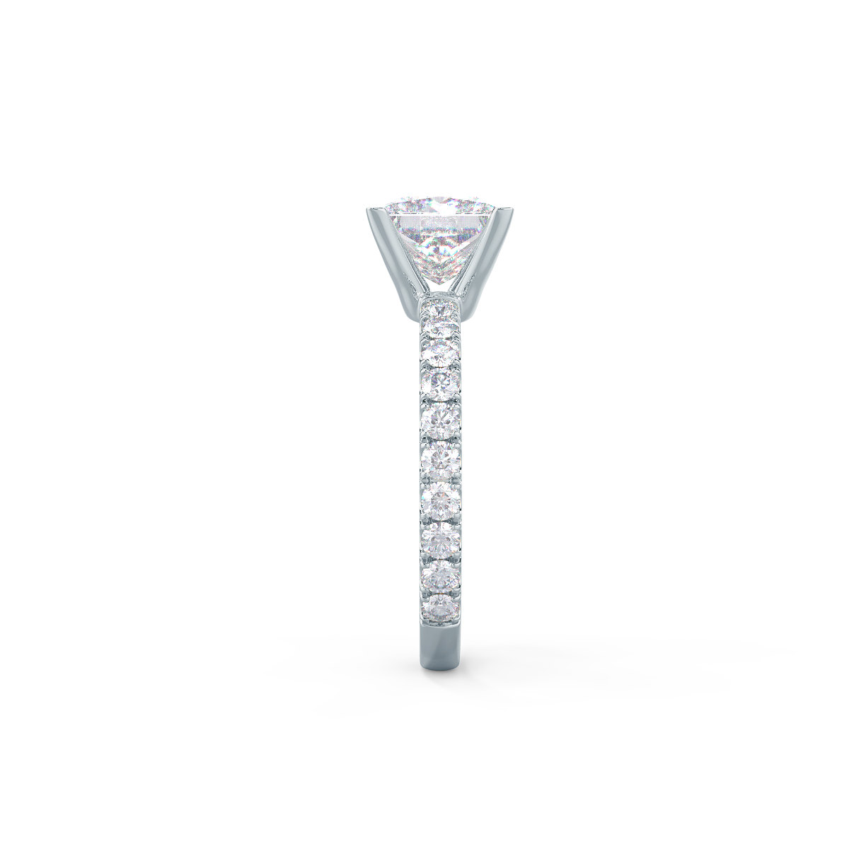 Moissanite Engagement Ring for Her