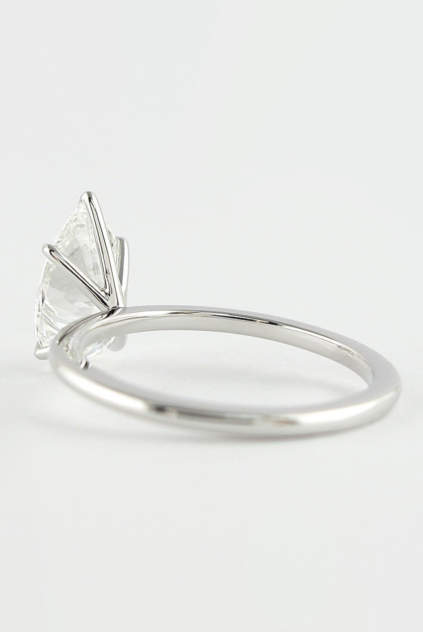 Custom Moissanite Engagement Ring