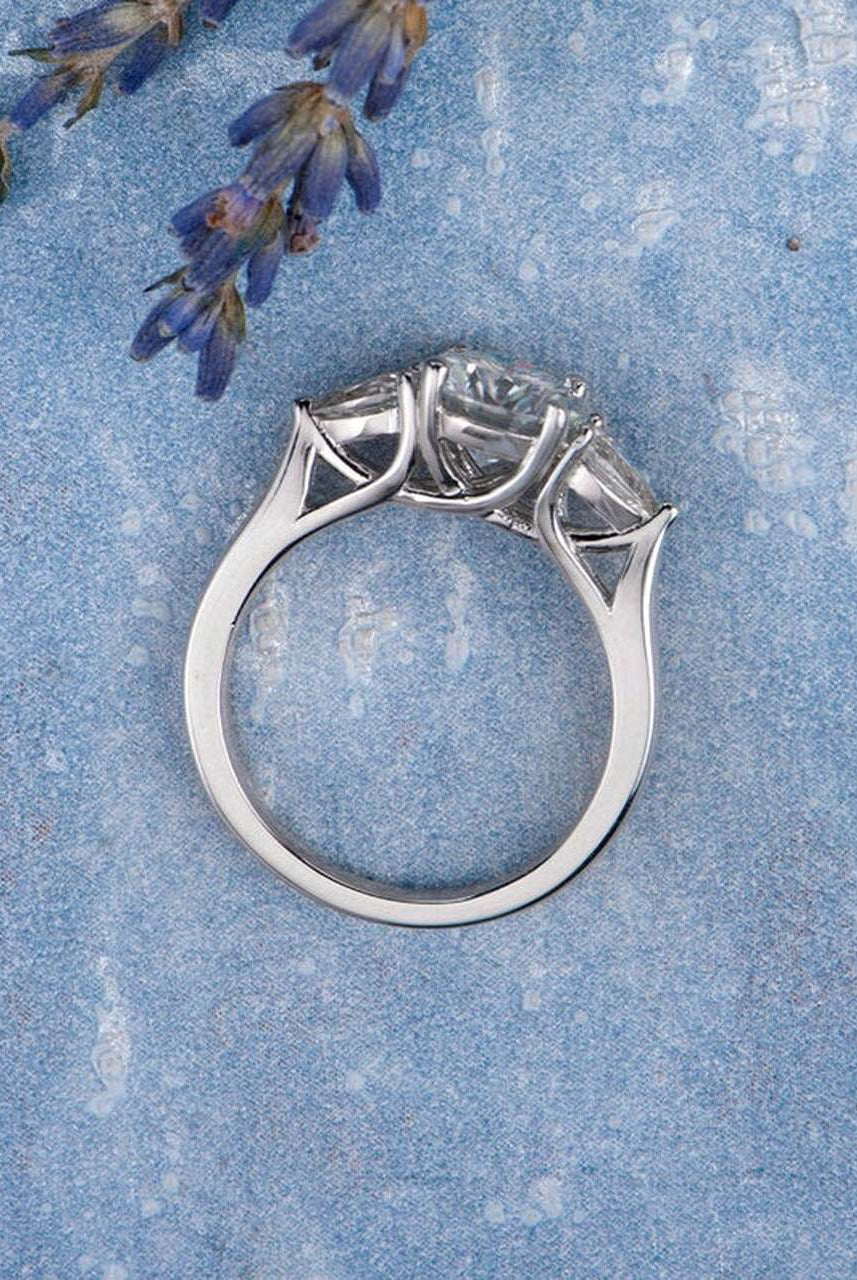Three Stone Engagement Ring