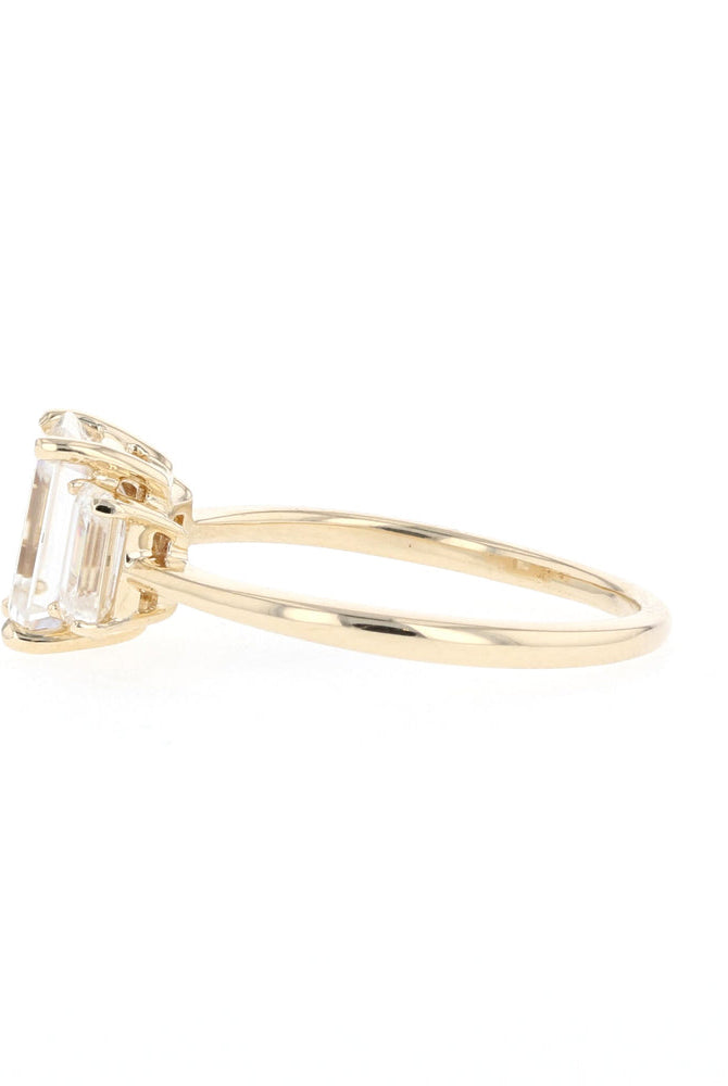 Emerald Cut Engagement Ring