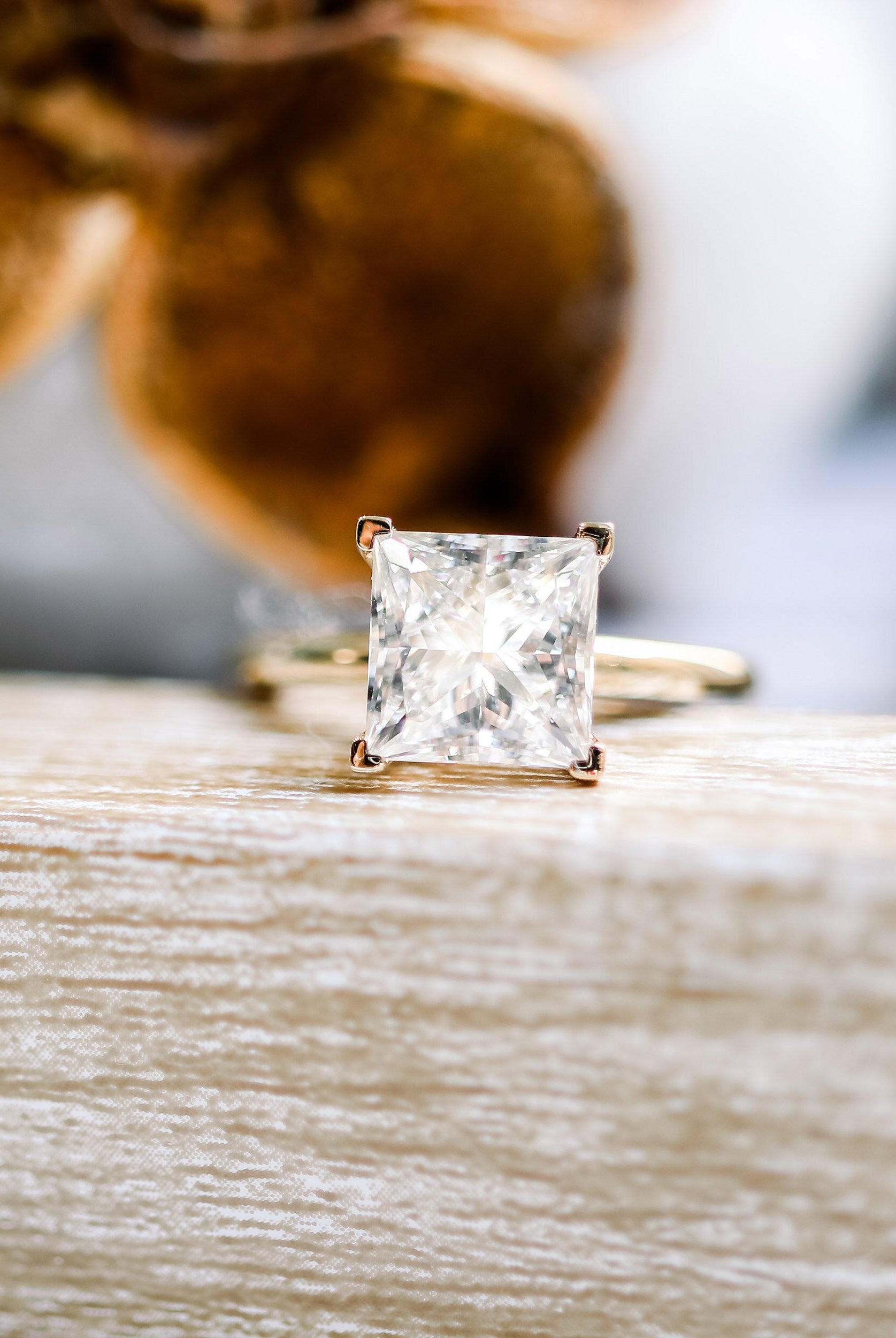 Princess Cut Solitaire Ring