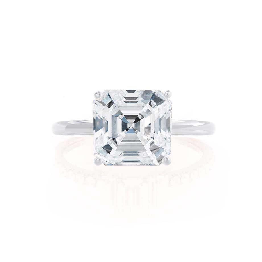 Vintage Inspired Moissanite Ring