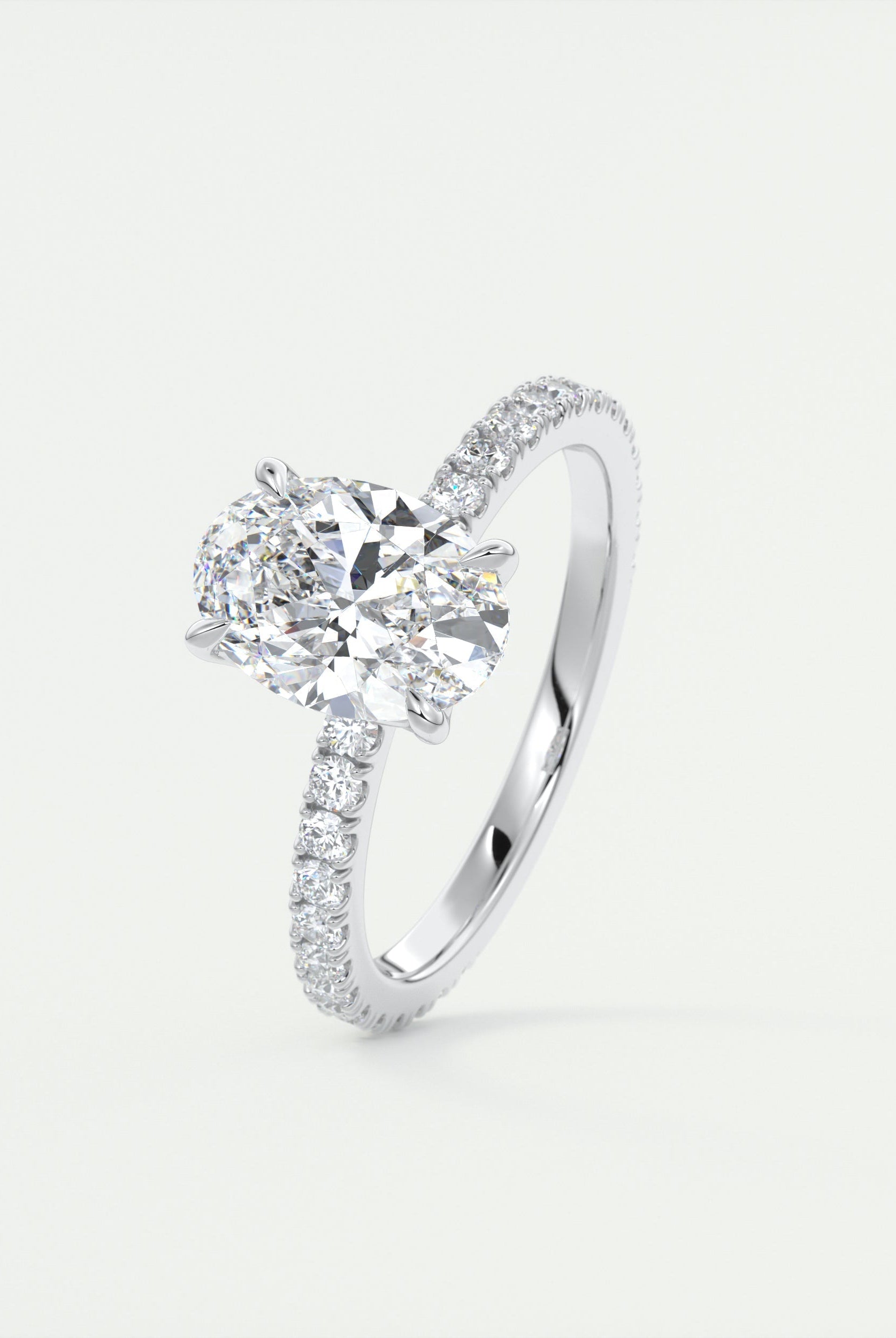 colored moissanite engagement rings