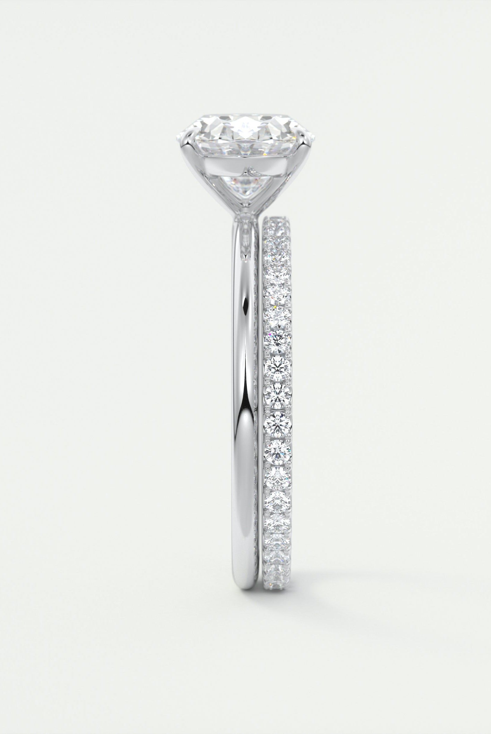 moissanite jewelry with industrial-inspired pieces