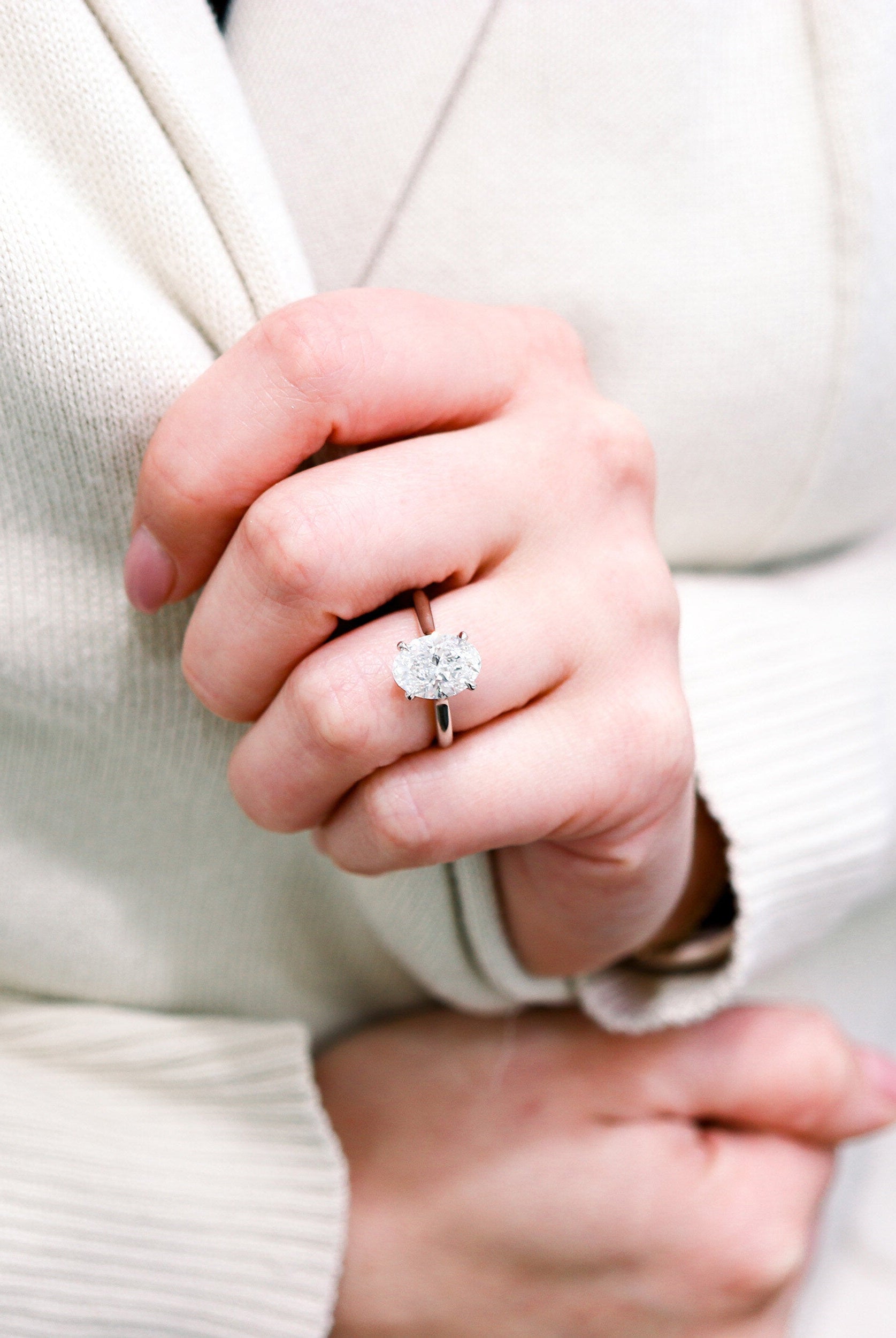 moissanite vintage engagement ring Chicago