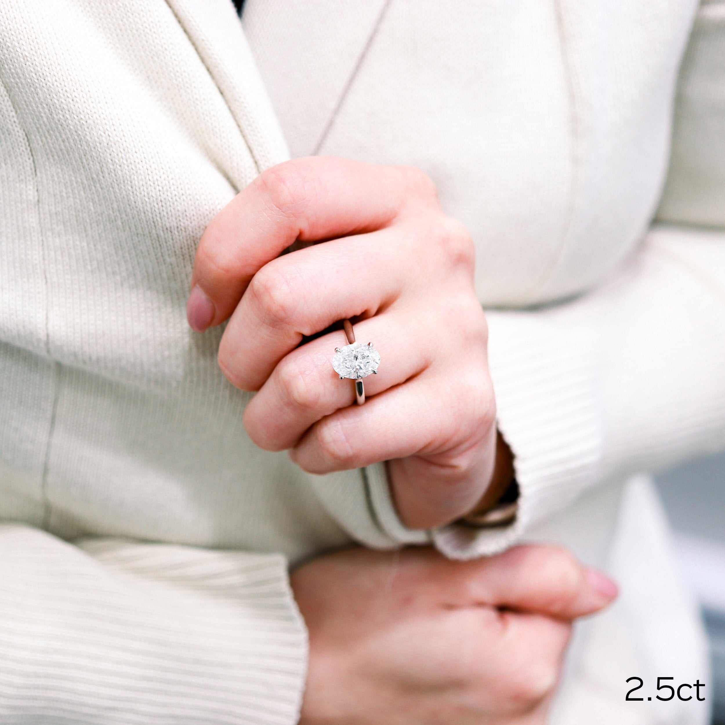 moissanite vintage engagement ring Chicago