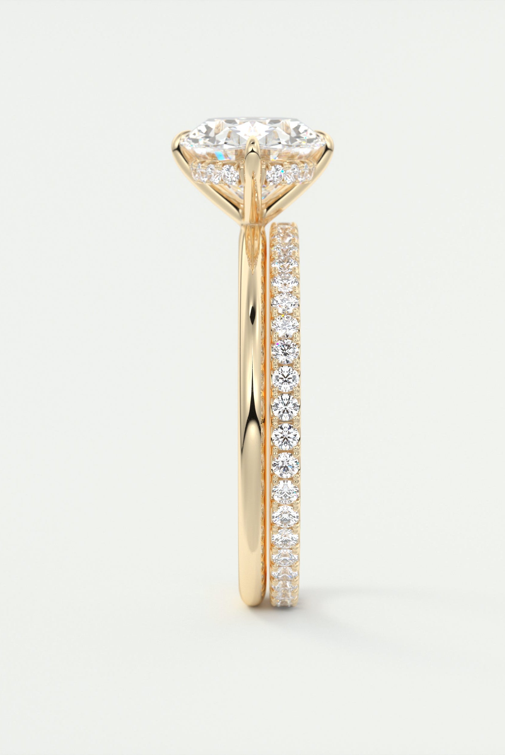 moissanite jewelry with geometric-inspired pieces