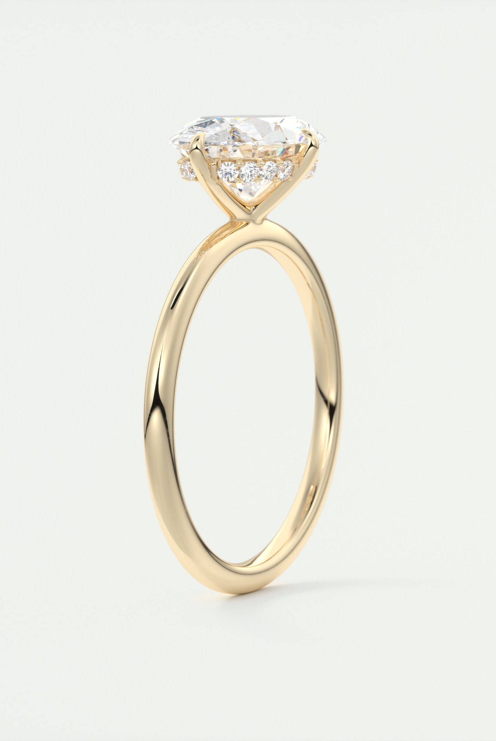 moissanite jewelry with abstract-inspired pieces