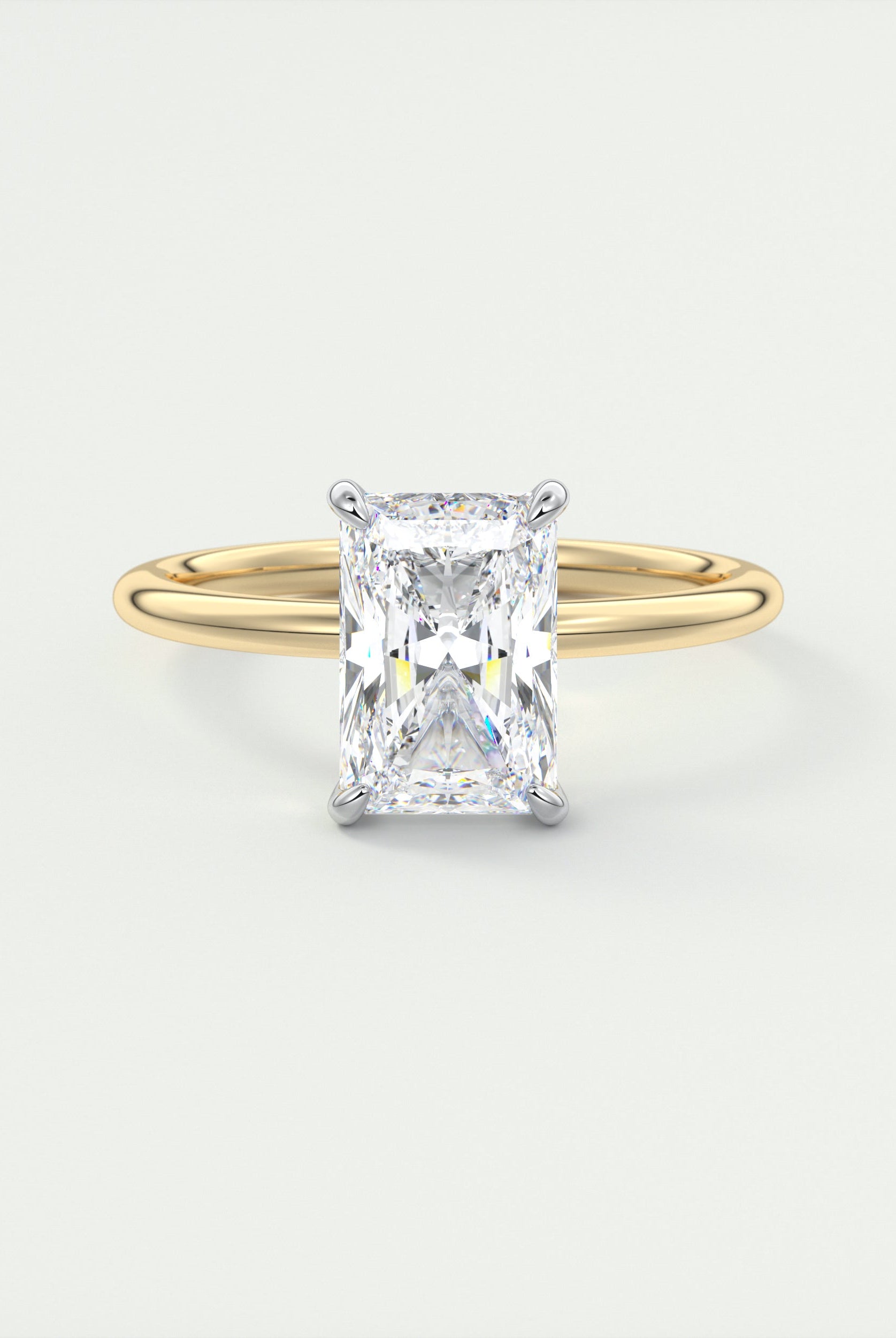 moissanite jewelry with art deco-inspired aesthetics