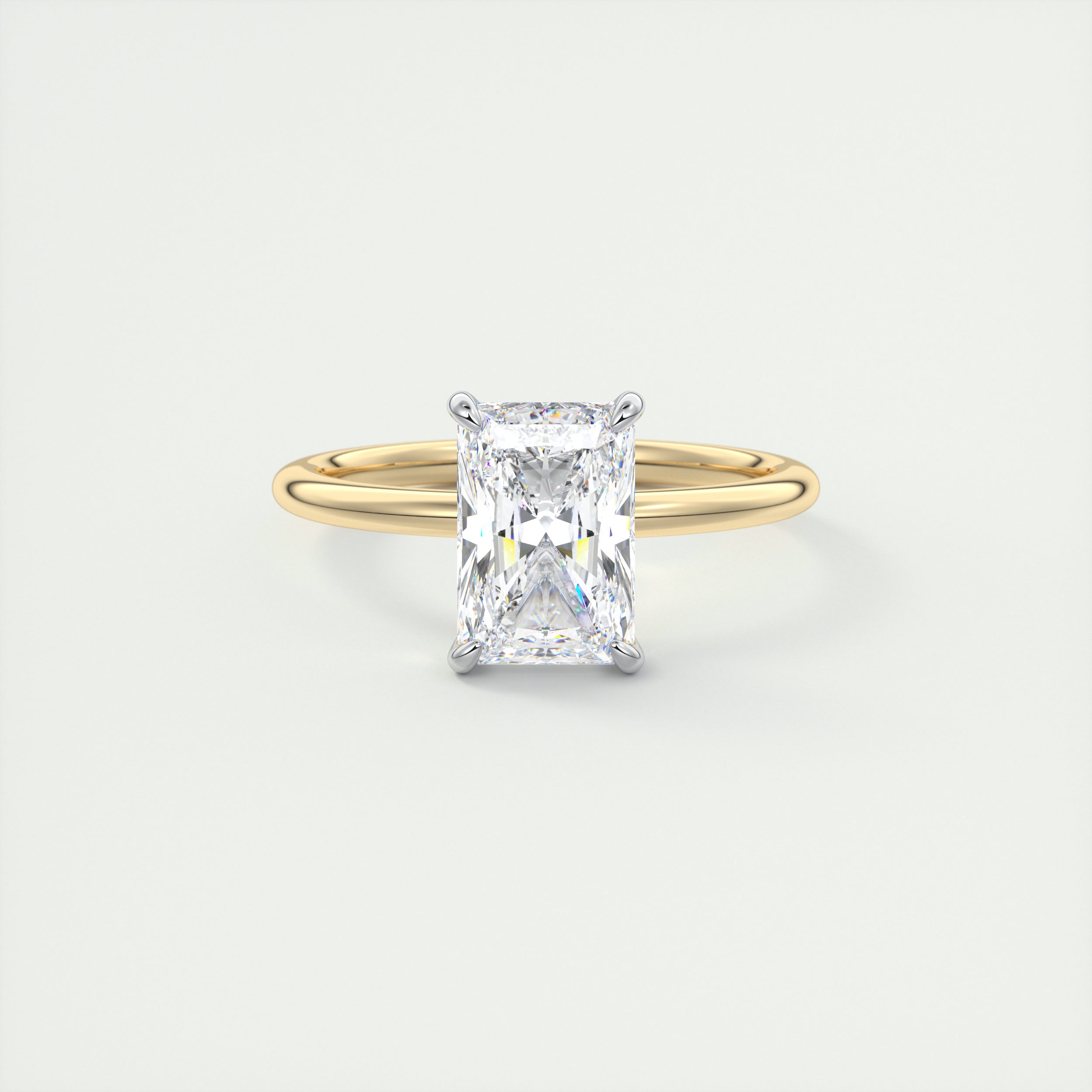 moissanite jewelry with art deco-inspired aesthetics