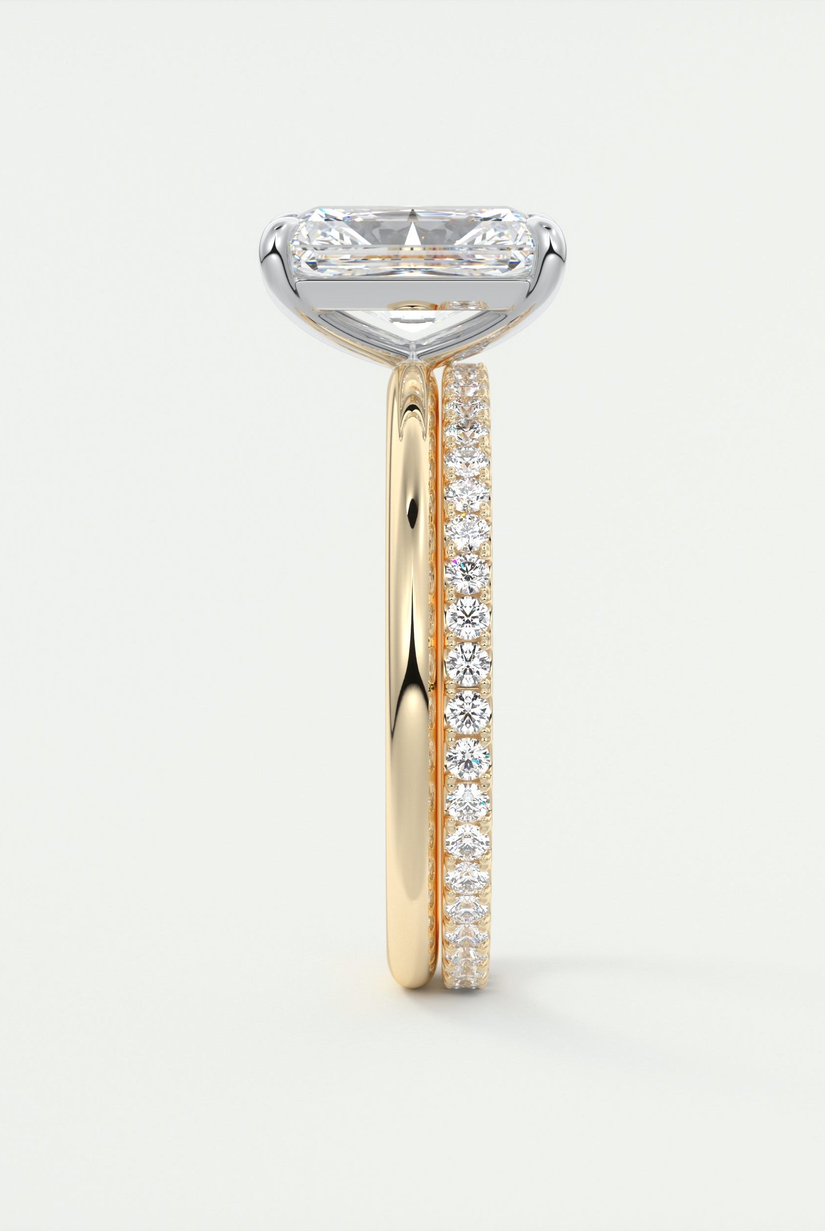 moissanite jewelry with traditional-inspired aesthetics