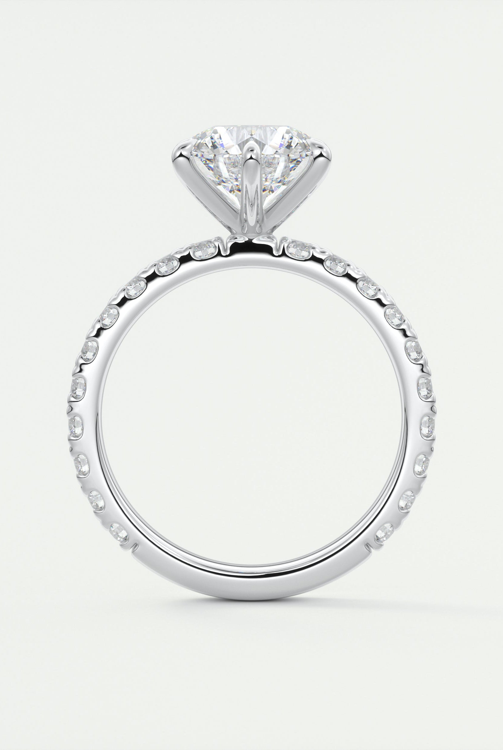 moissanite jewelry with abstract-inspired aesthetics