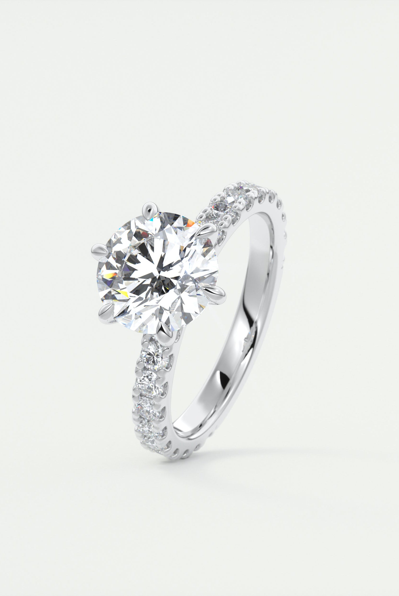 moissanite jewelry with organic-inspired aesthetics