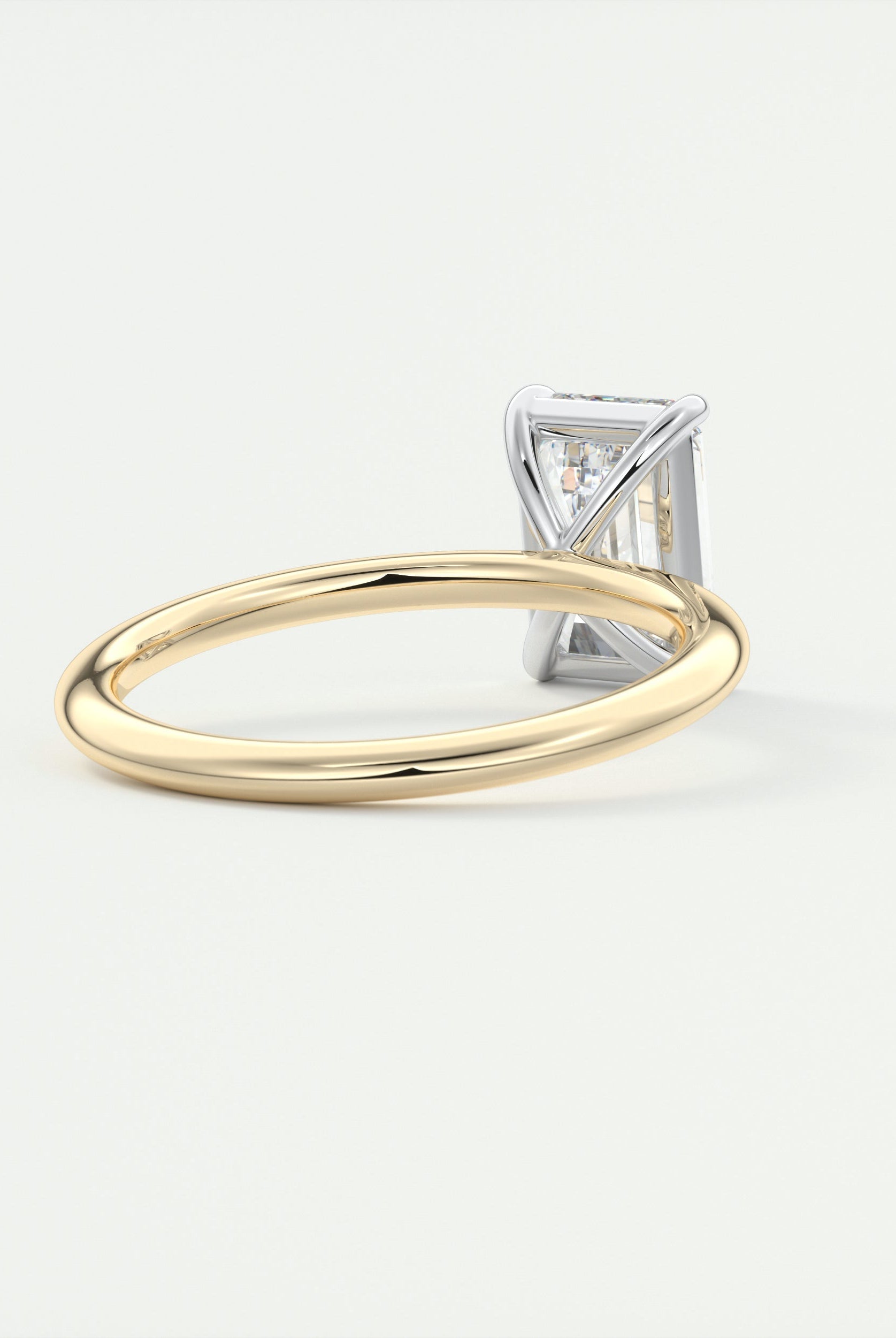 moissanite jewelry with geometric-inspired styles