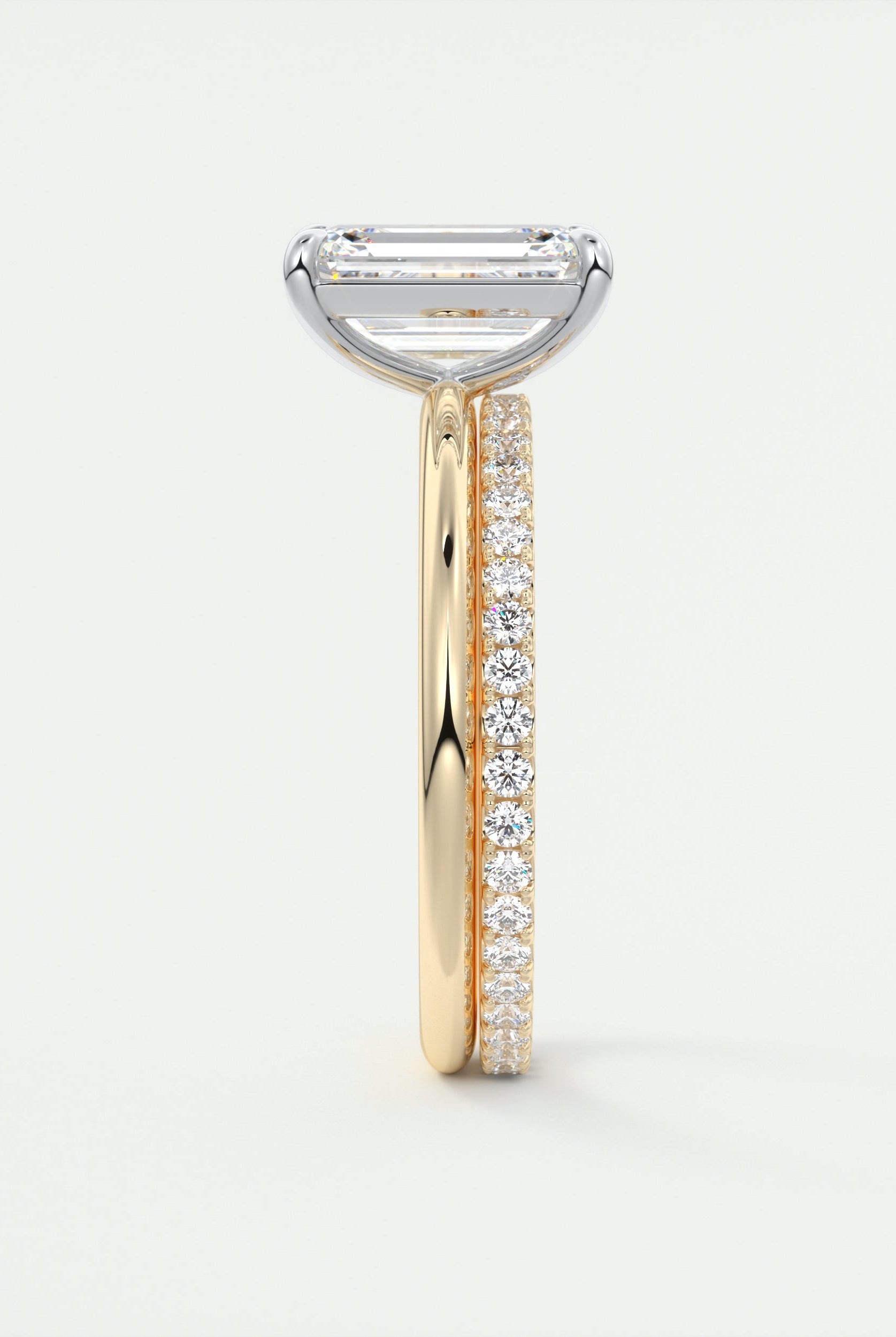 moissanite jewelry with abstract-inspired styles