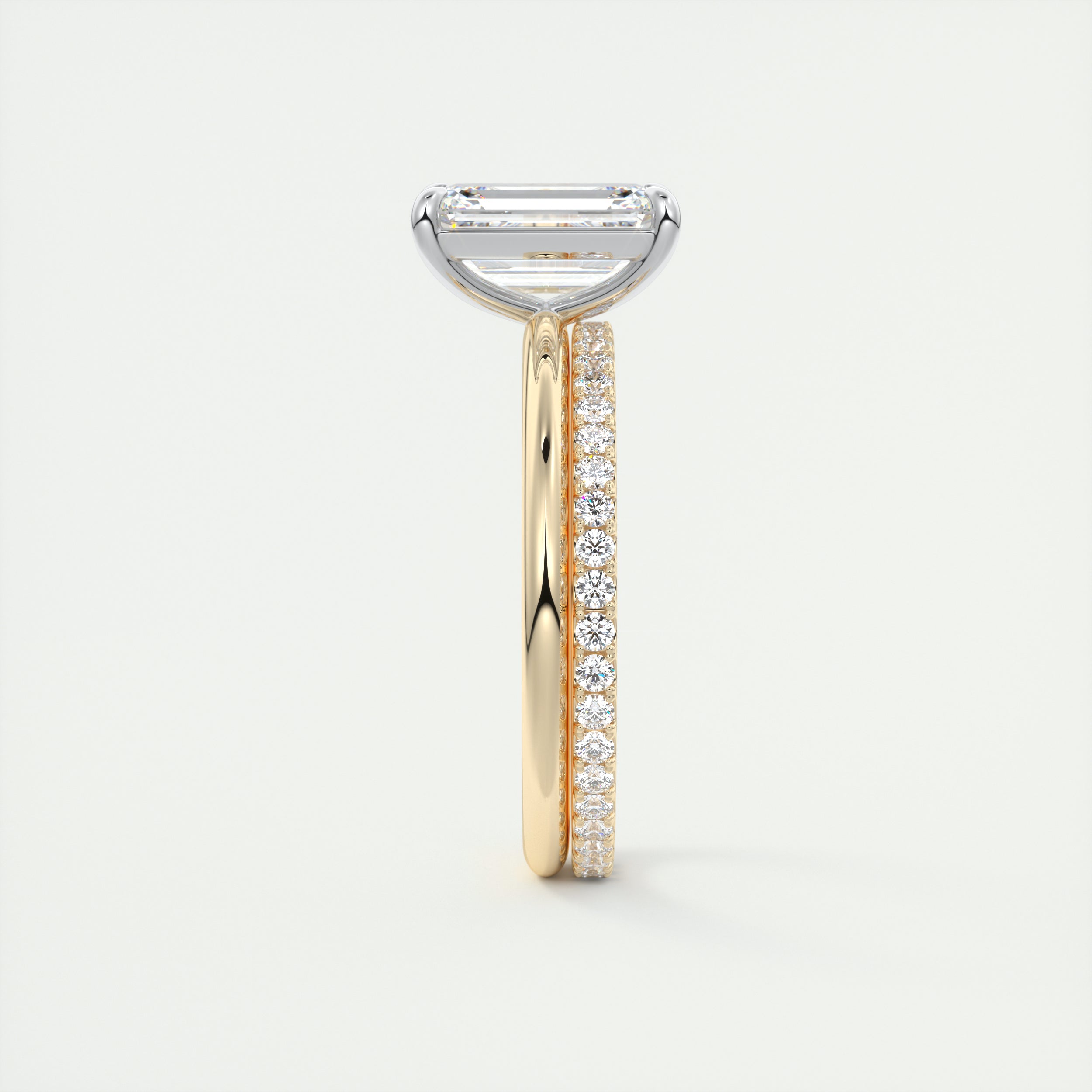 moissanite jewelry with abstract-inspired styles