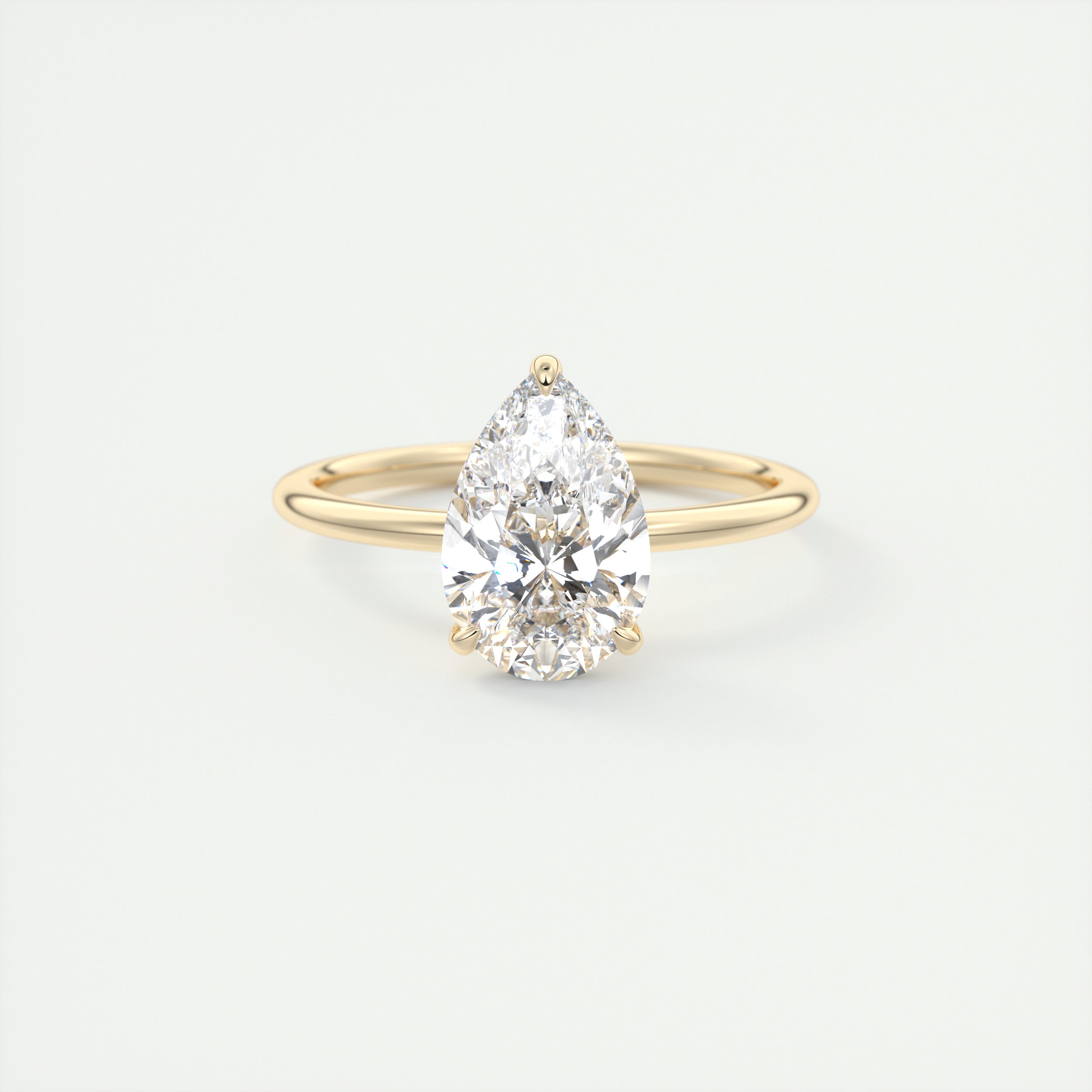 Baguette cut moissanite rings