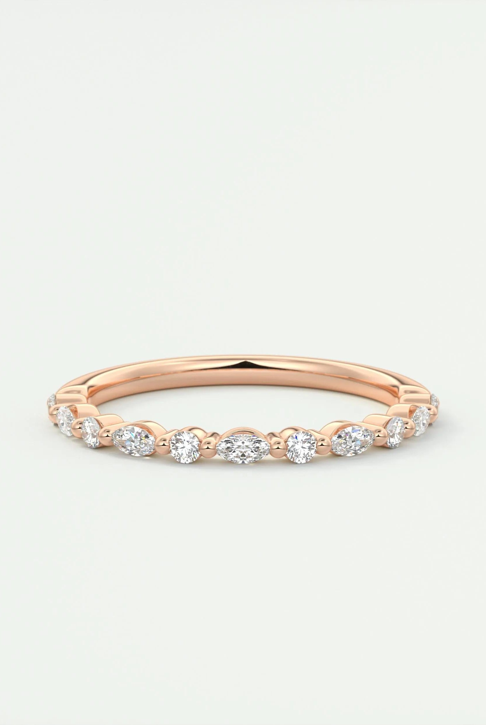 0-32-marquise-round-alternative-moissanite-wedding-band
