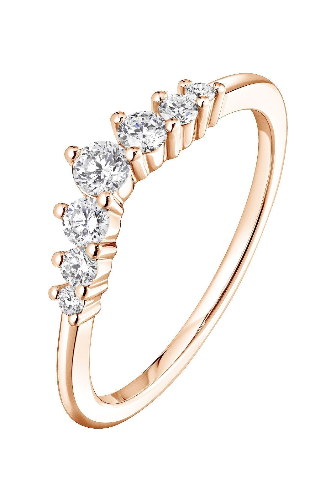 round-shaped-moissanite-seven-stones-wedding-band