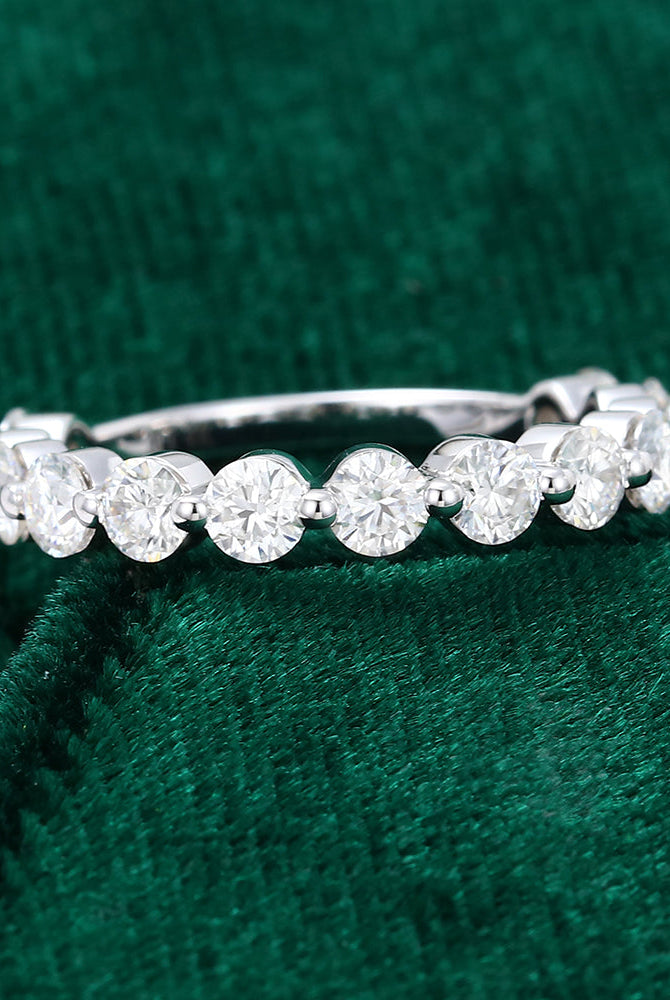 round-moissanite-half-eternity-wedding-band