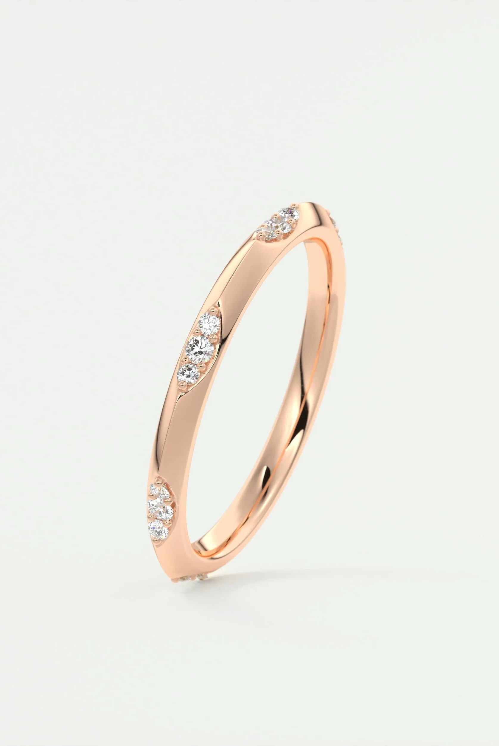 round-cut-flush-moissanite-bridal-wedding-band