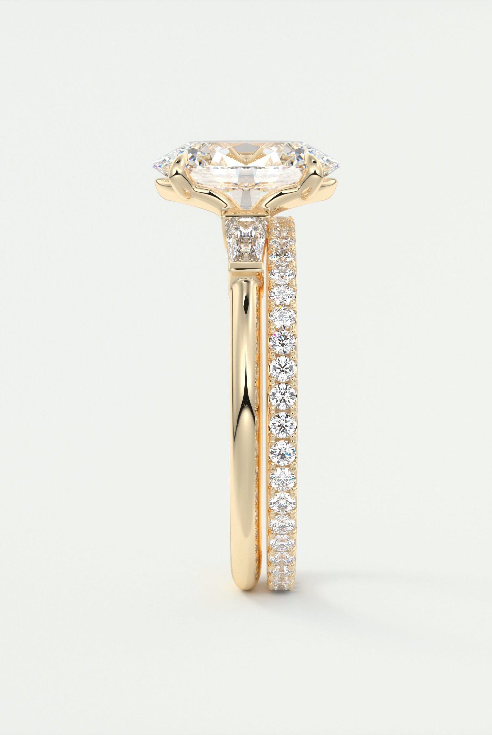 moissanite jewelry with garnets