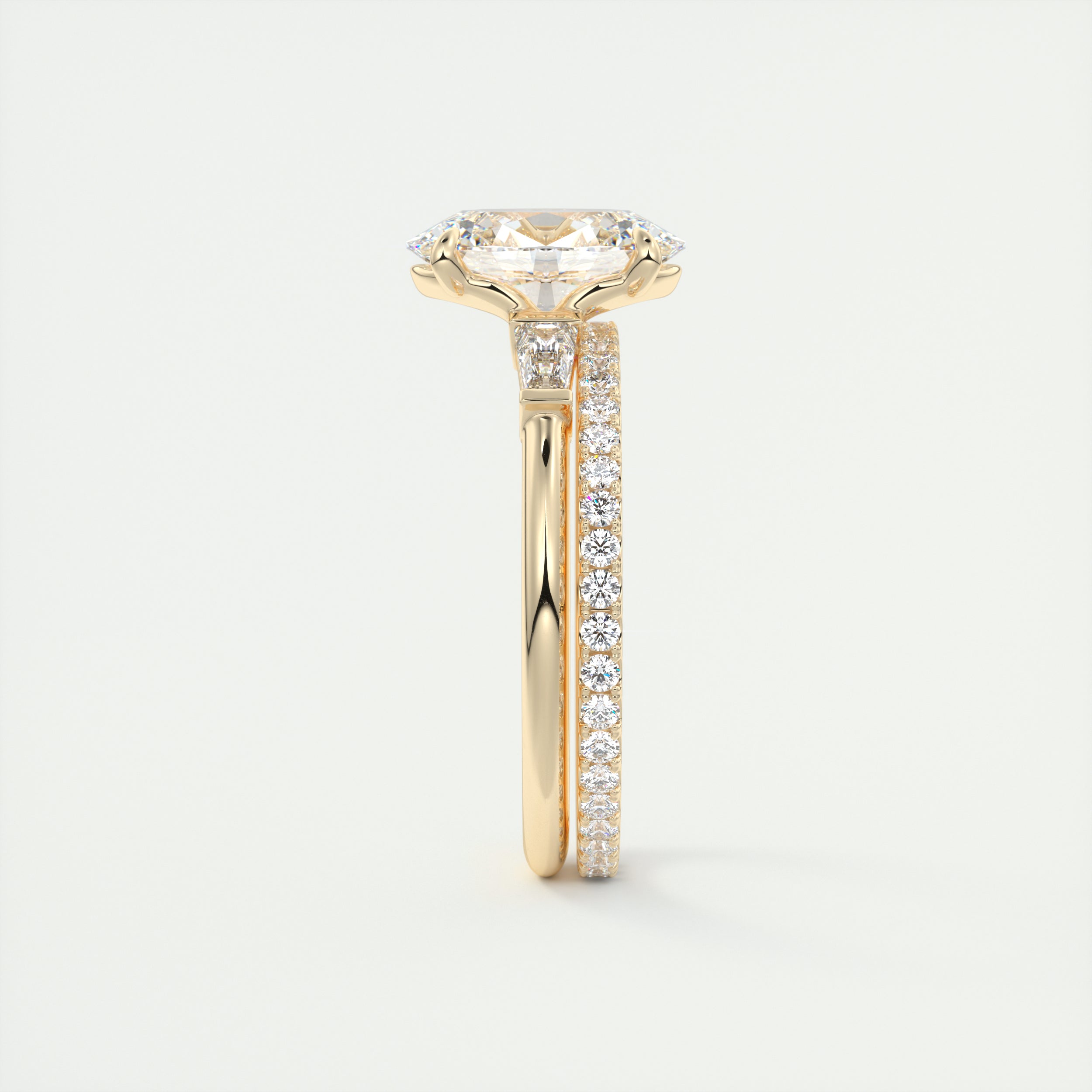 moissanite jewelry with garnets