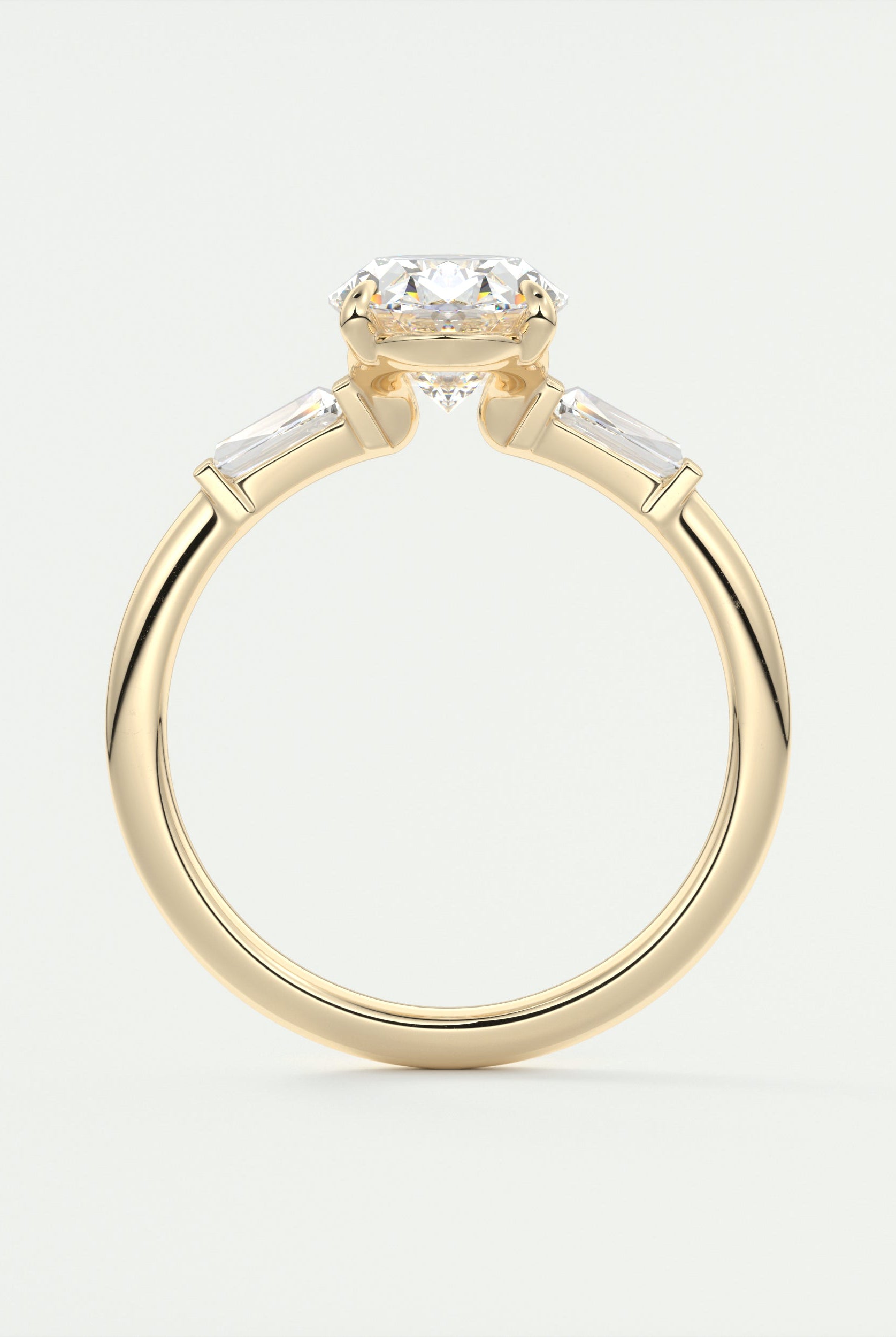 moissanite jewelry with topaz