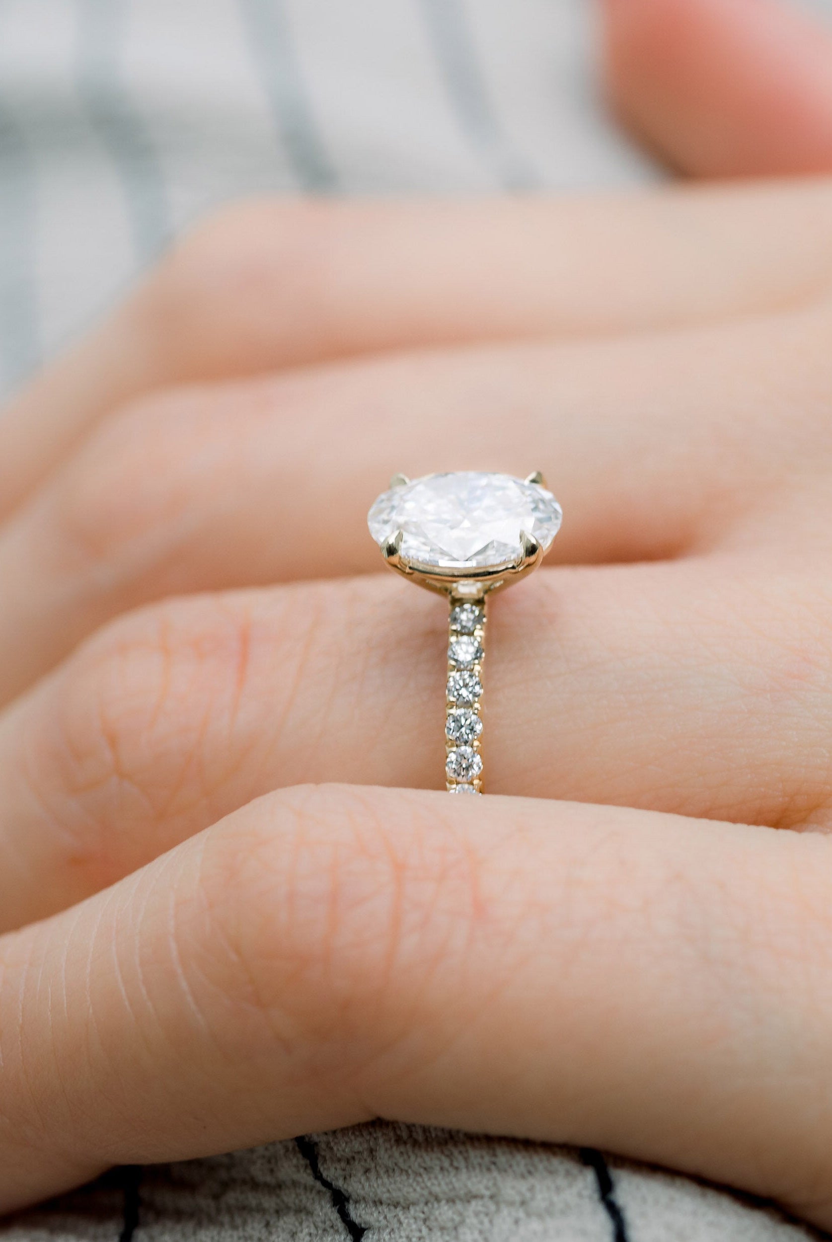 Moissanite diamond solitaire chain necklace price
