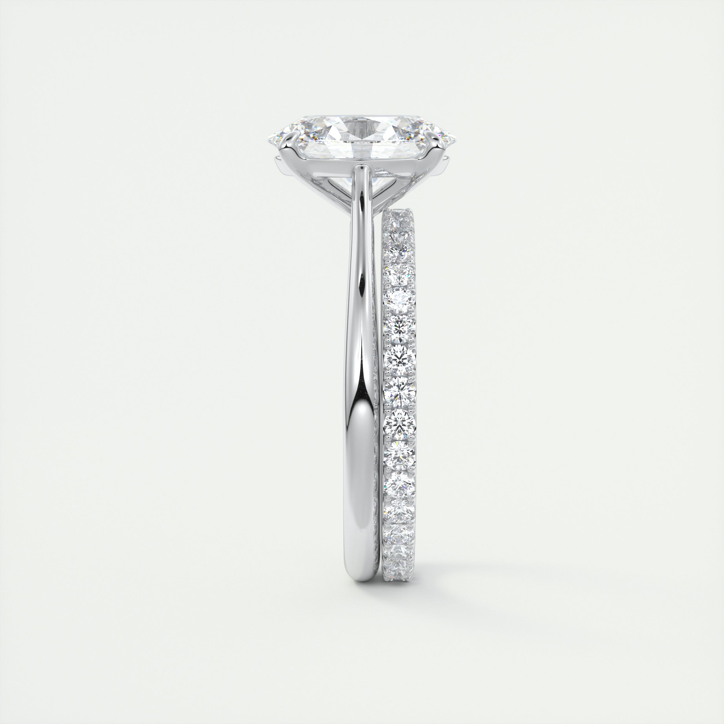 moissanite jewelry with lab-grown eco-friendly diamonds for sale