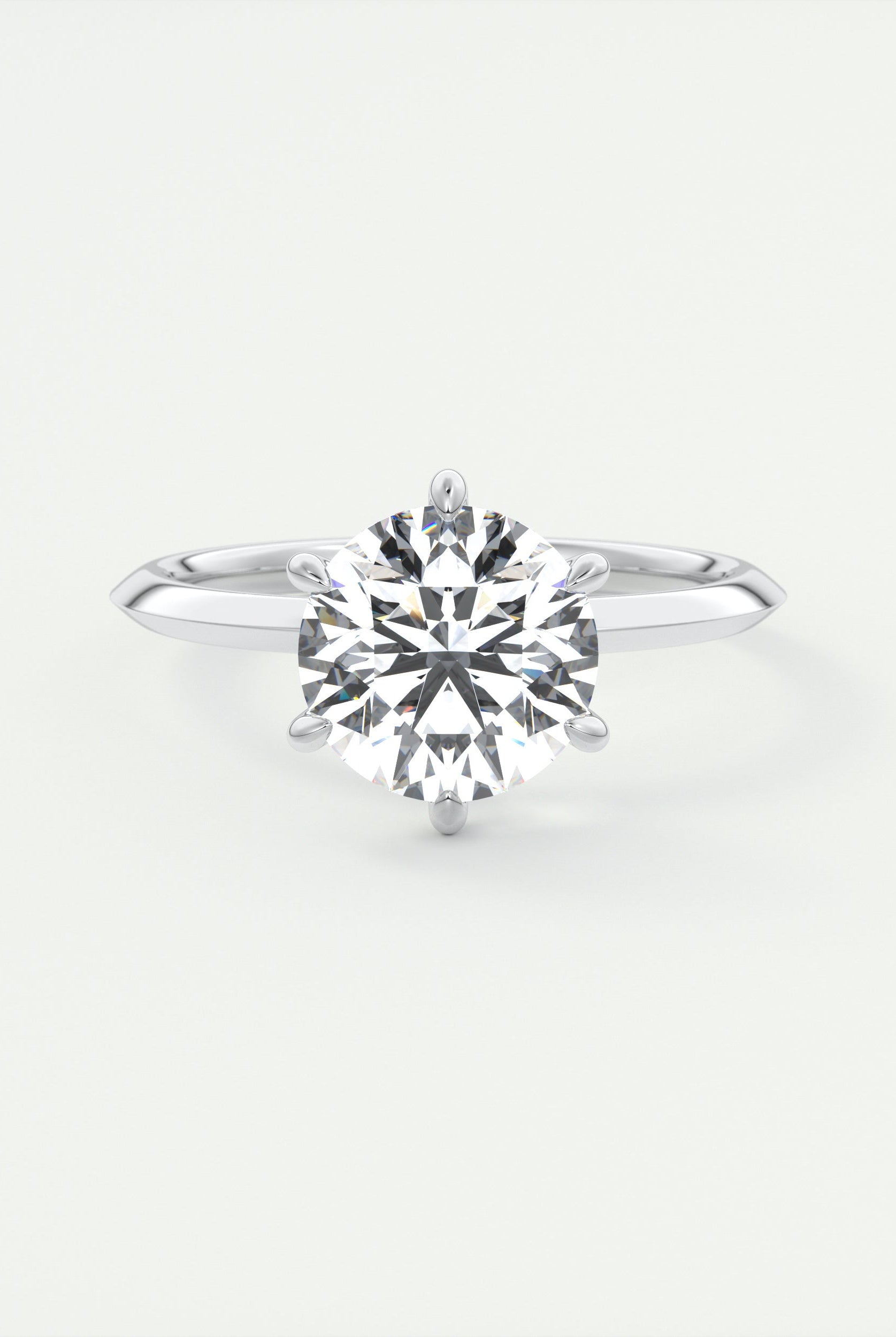 Moissanite engagement rings