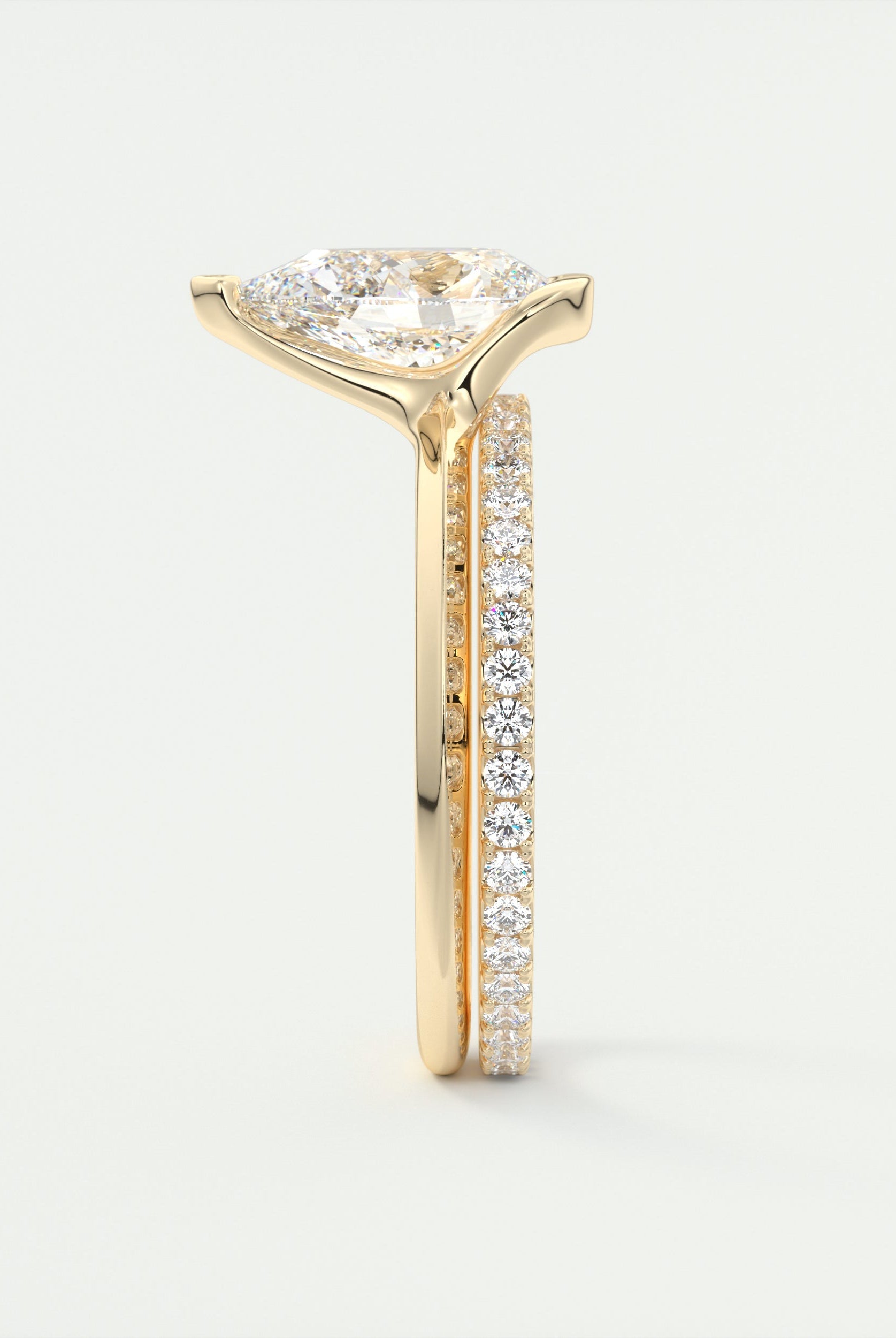 moissanite jewelry with Asian diamonds