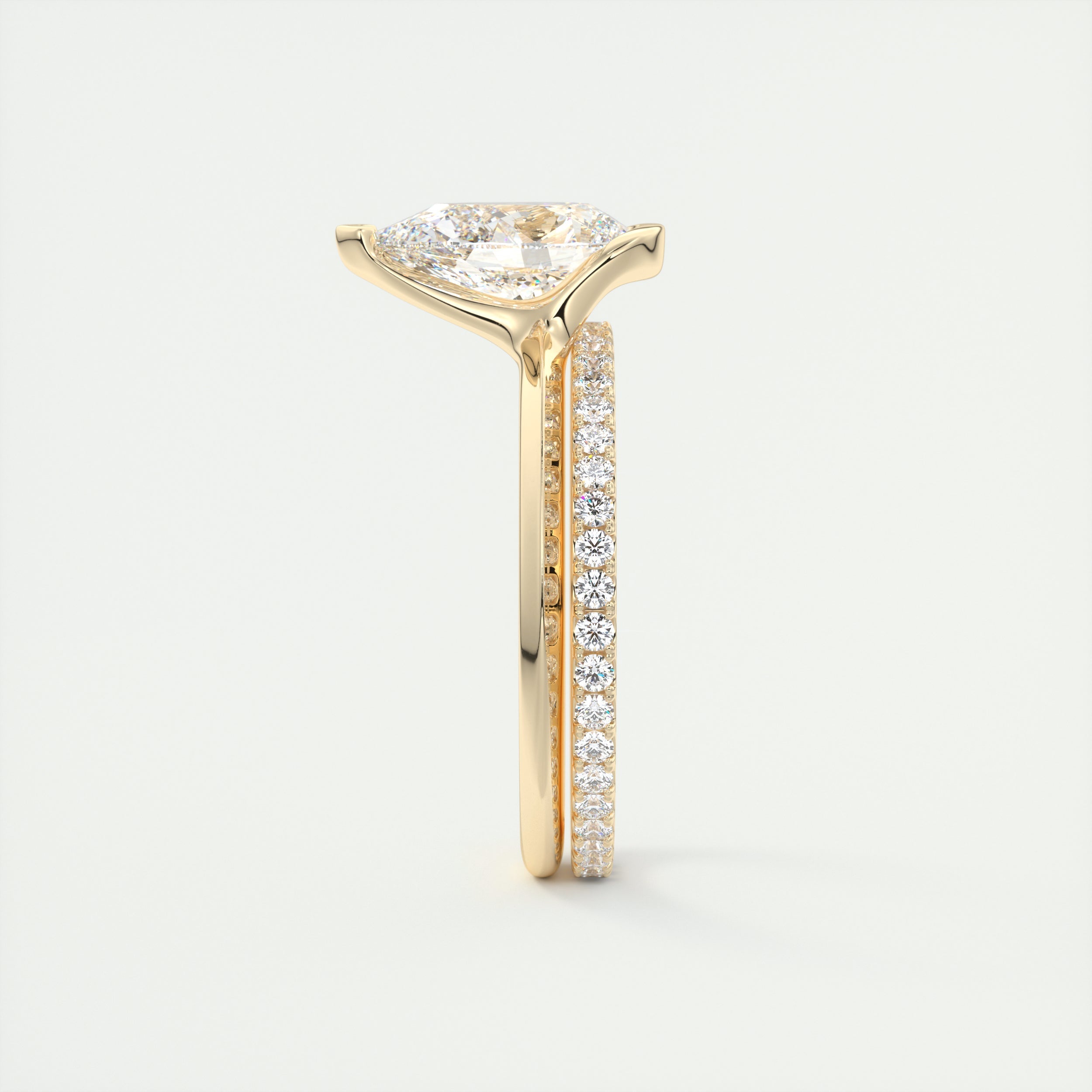 moissanite jewelry with Asian diamonds