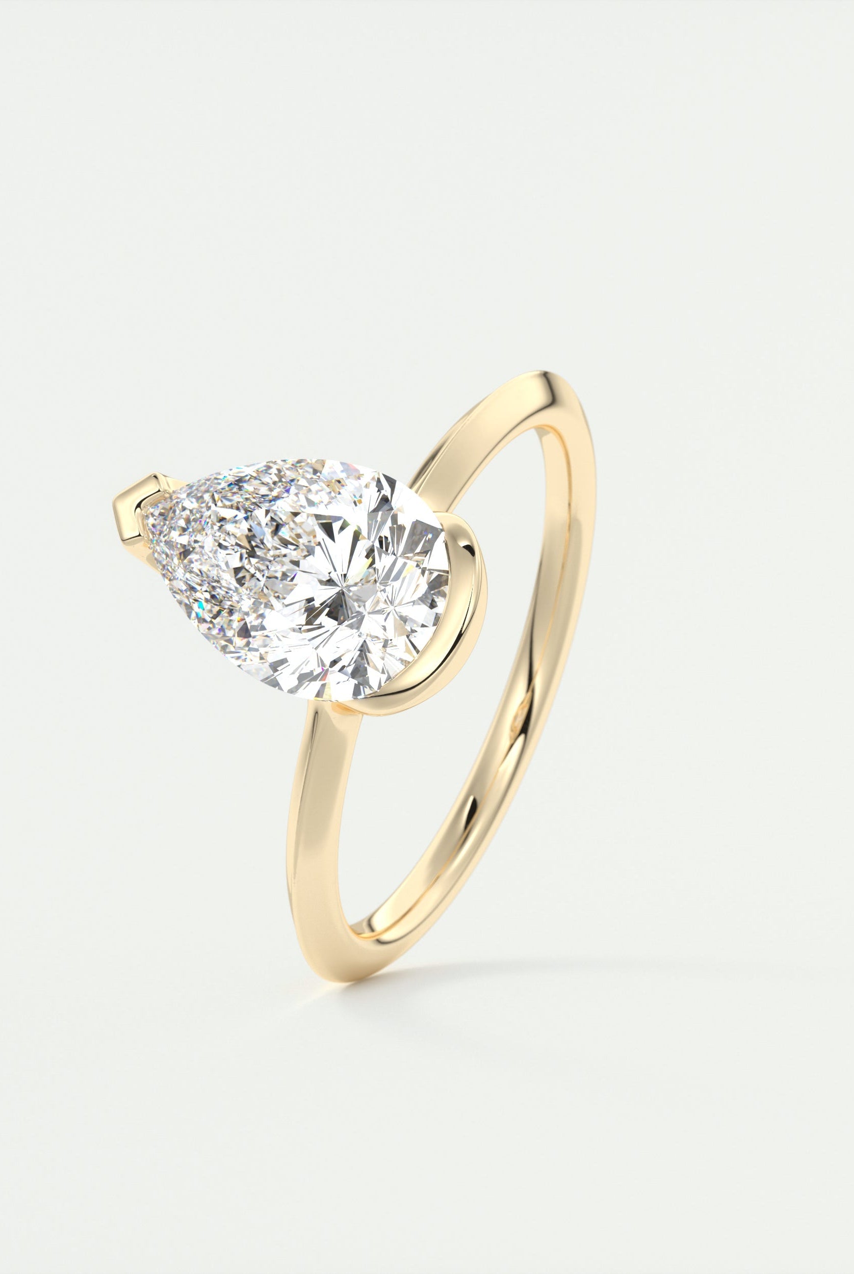 moissanite jewelry with lab-grown gemstones