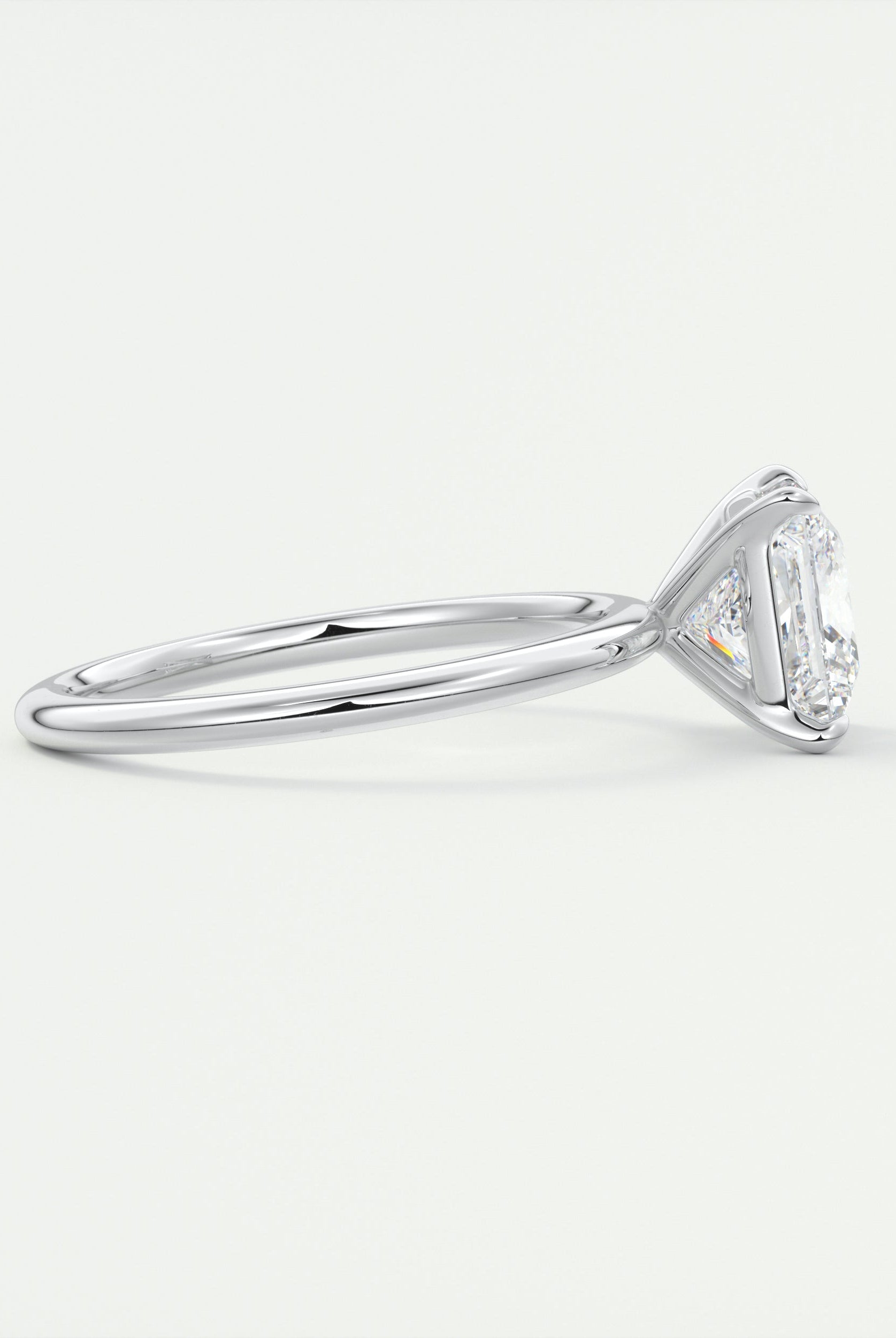 Halo moissanite engagement rings
